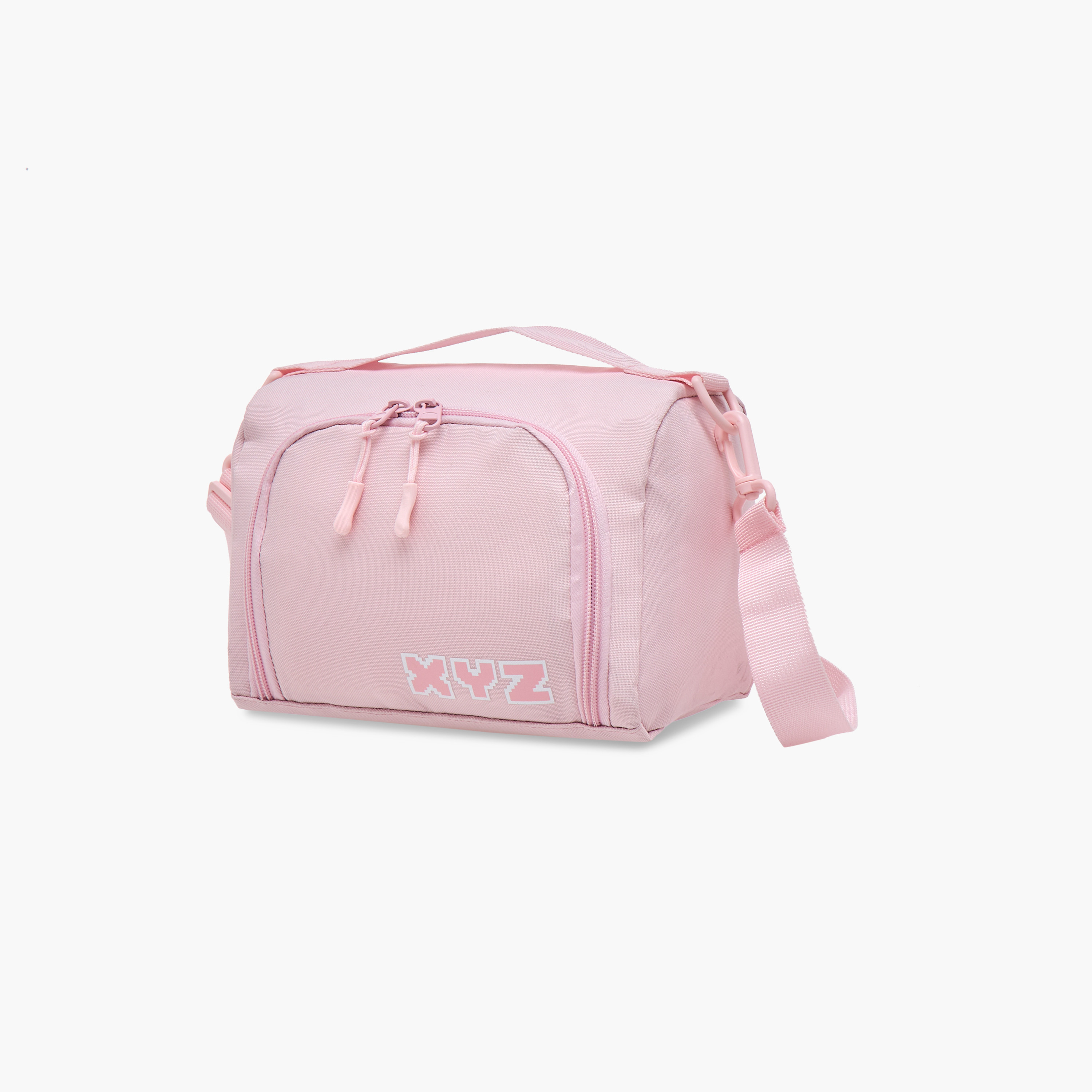 XYZ Logo Print Lunch Bag with Zip Closure-school-lunchessentials-lunchbags-image-7
