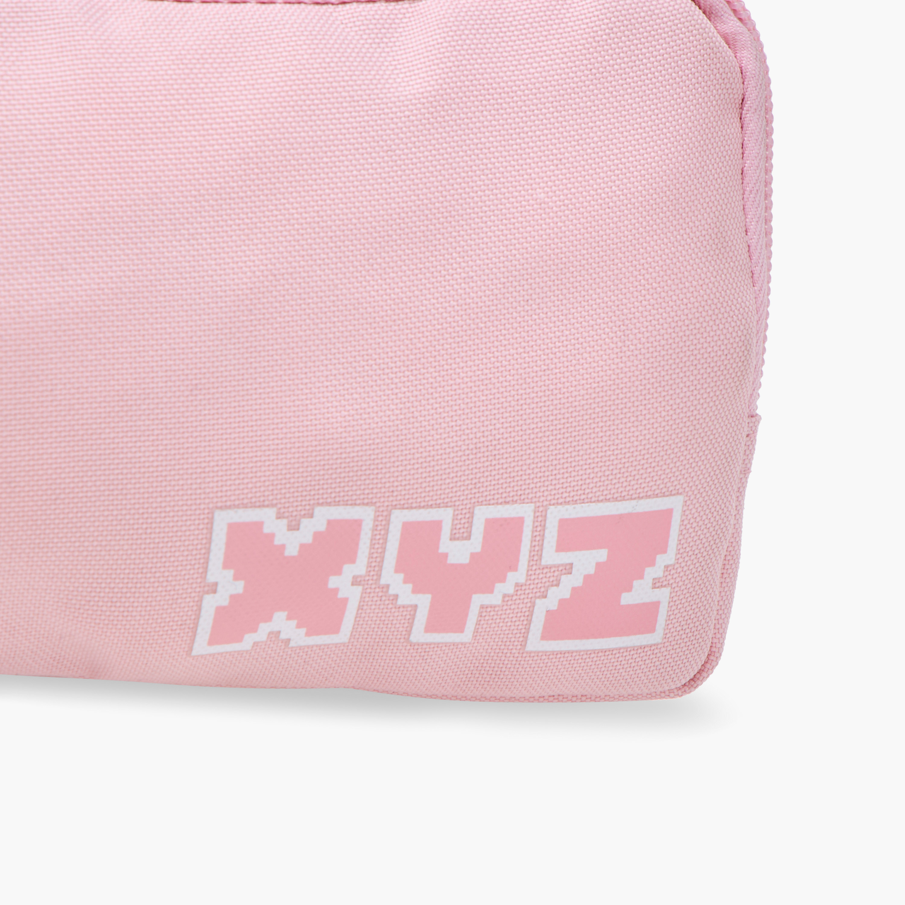 XYZ Logo Print Pencil Pouch with Zip Closure-school-stationery-pencilcases-image-7
