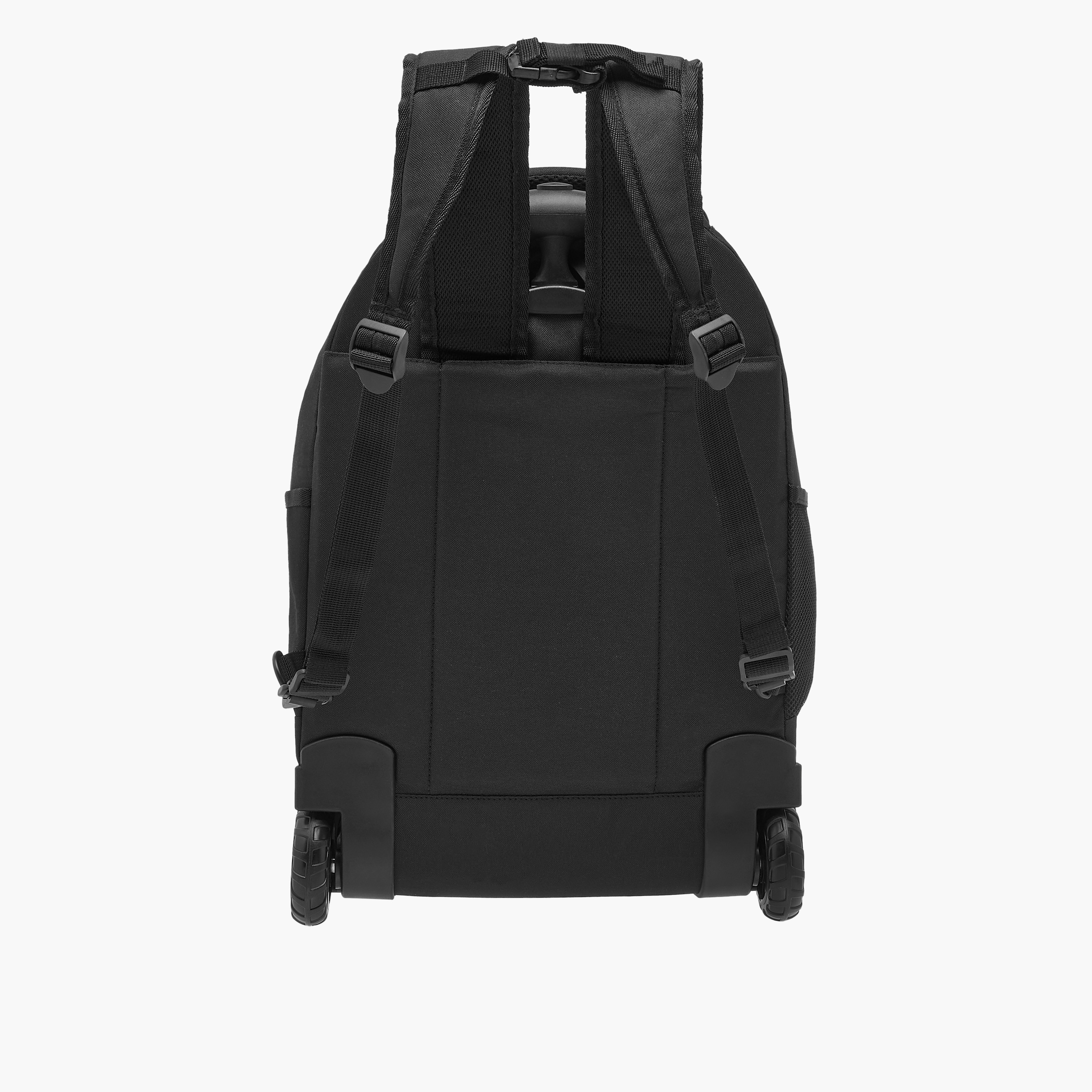 شنطة ترولي للأطفال 8-13 سنة بحزام قابل للتعديل وتصميم مونوجرام من إكس واي زد-school-bagsandbackpacks-trolleybags-image-6