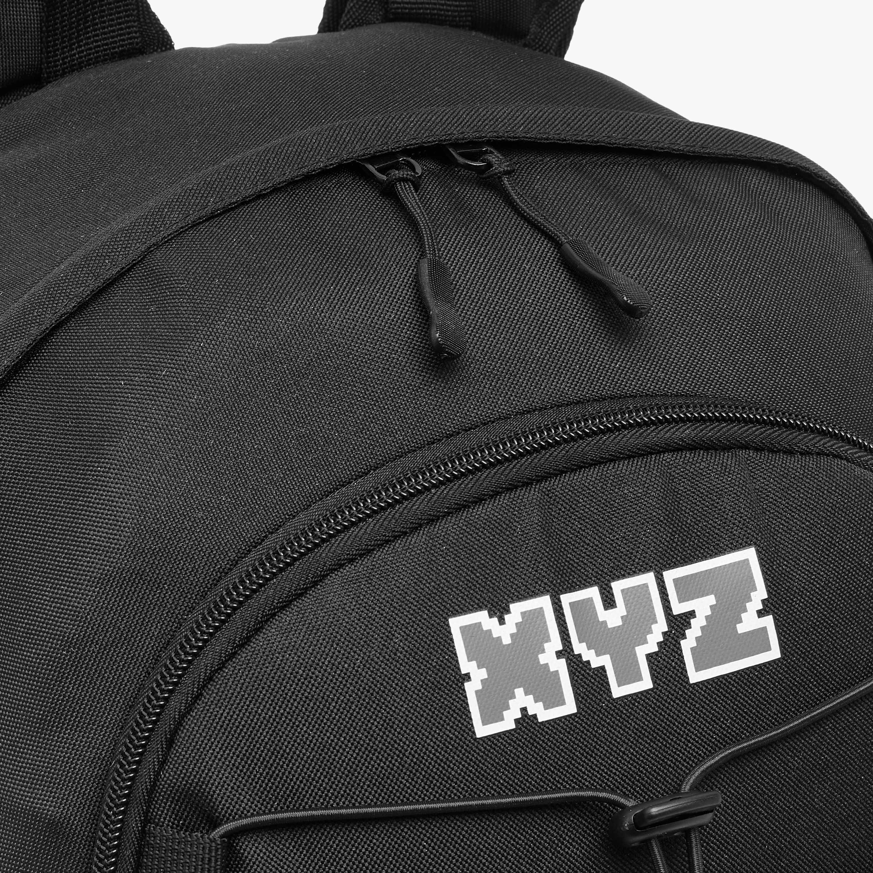 XYZ Logo Print Backpack with Adjustable Straps and Zip Closure - 18 inches-school-bagsandbackpacks-backpacks-image-8