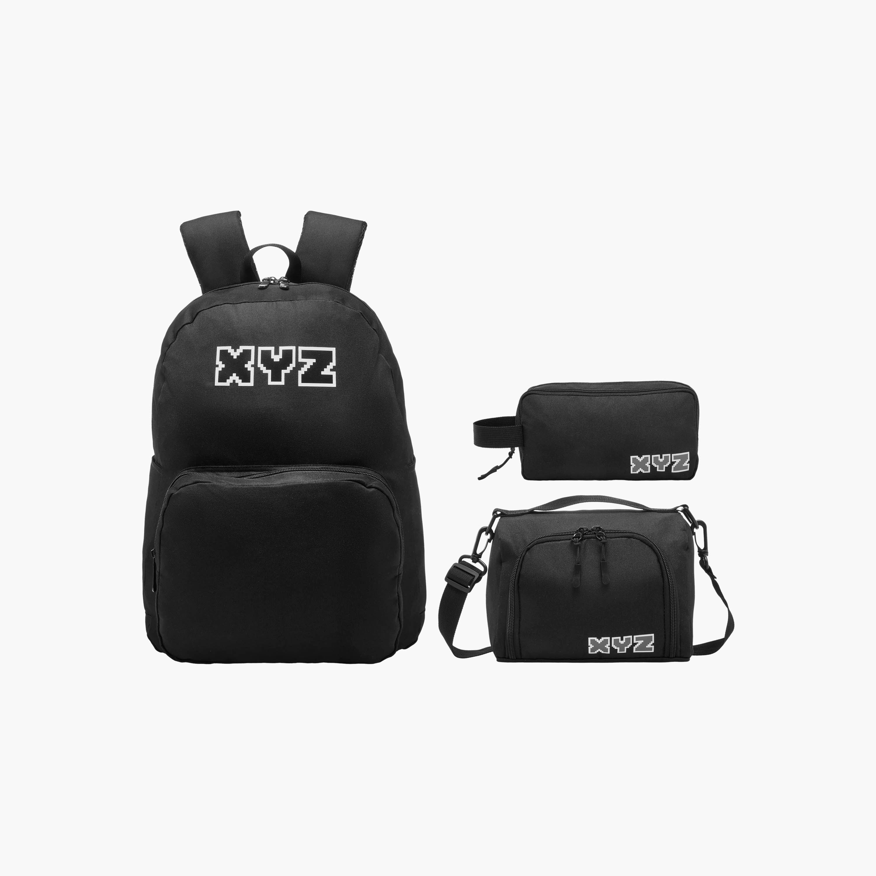 XYZ Logo Print Backpack with Adjustable Straps and Zip Closure - 18 inches-school-bagsandbackpacks-backpacks-image-11