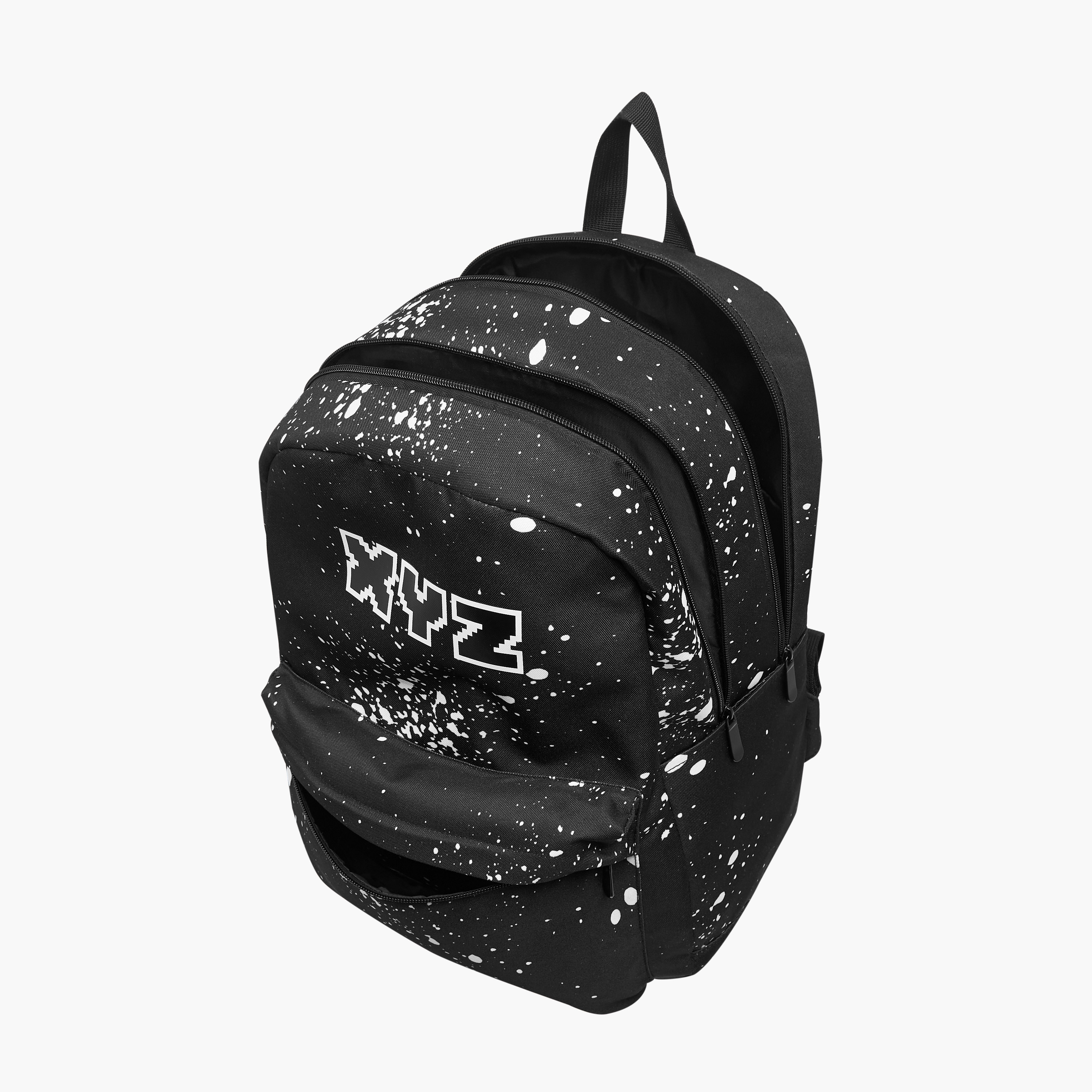 XYZ Printed Backpack with Adjustable Straps and Zip Closure - 18 inches-school-bagsandbackpacks-backpacks-image-9