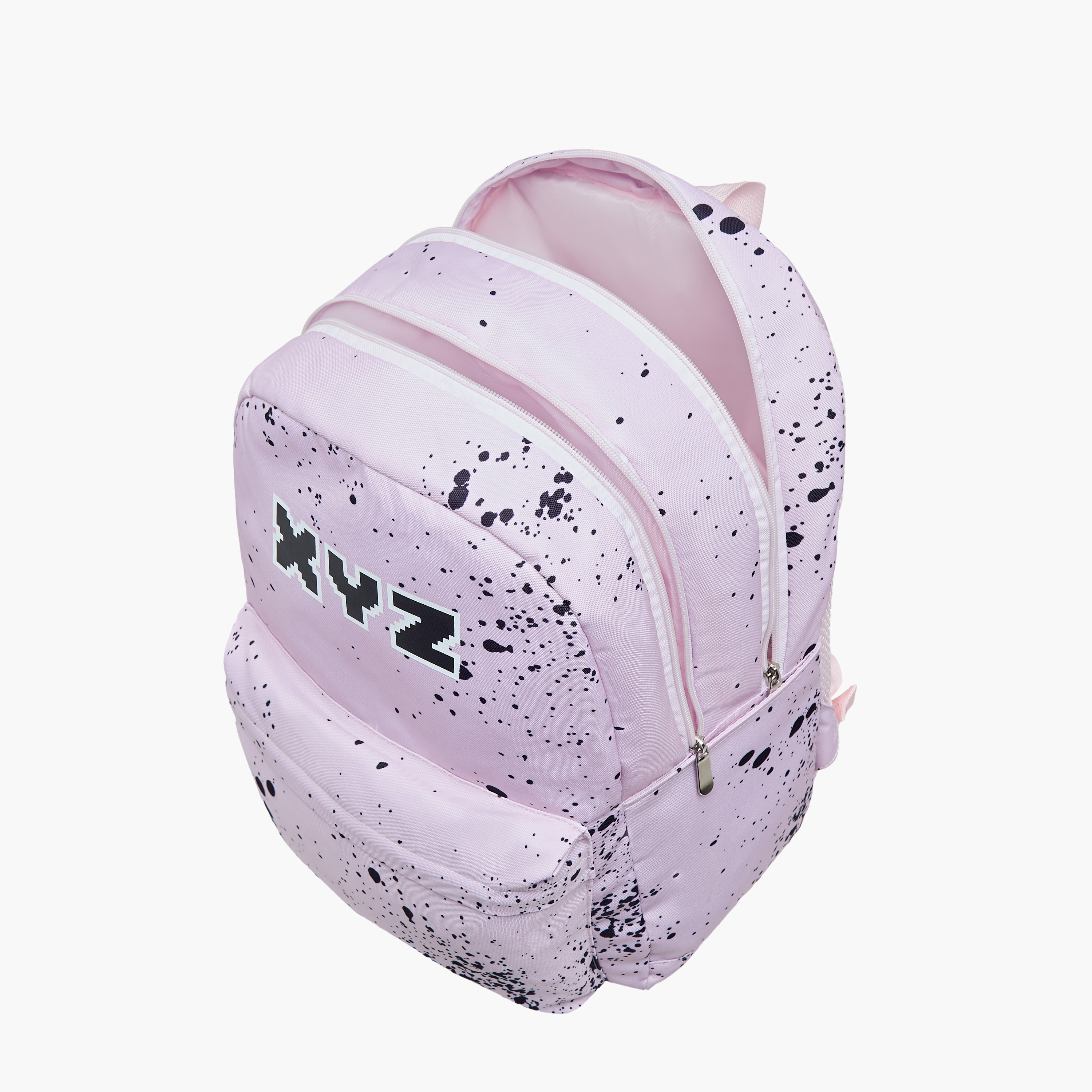 XYZ Printed Backpack with Adjustable Straps and Zip Closure - 18 inches-school-bagsandbackpacks-backpacks-image-9