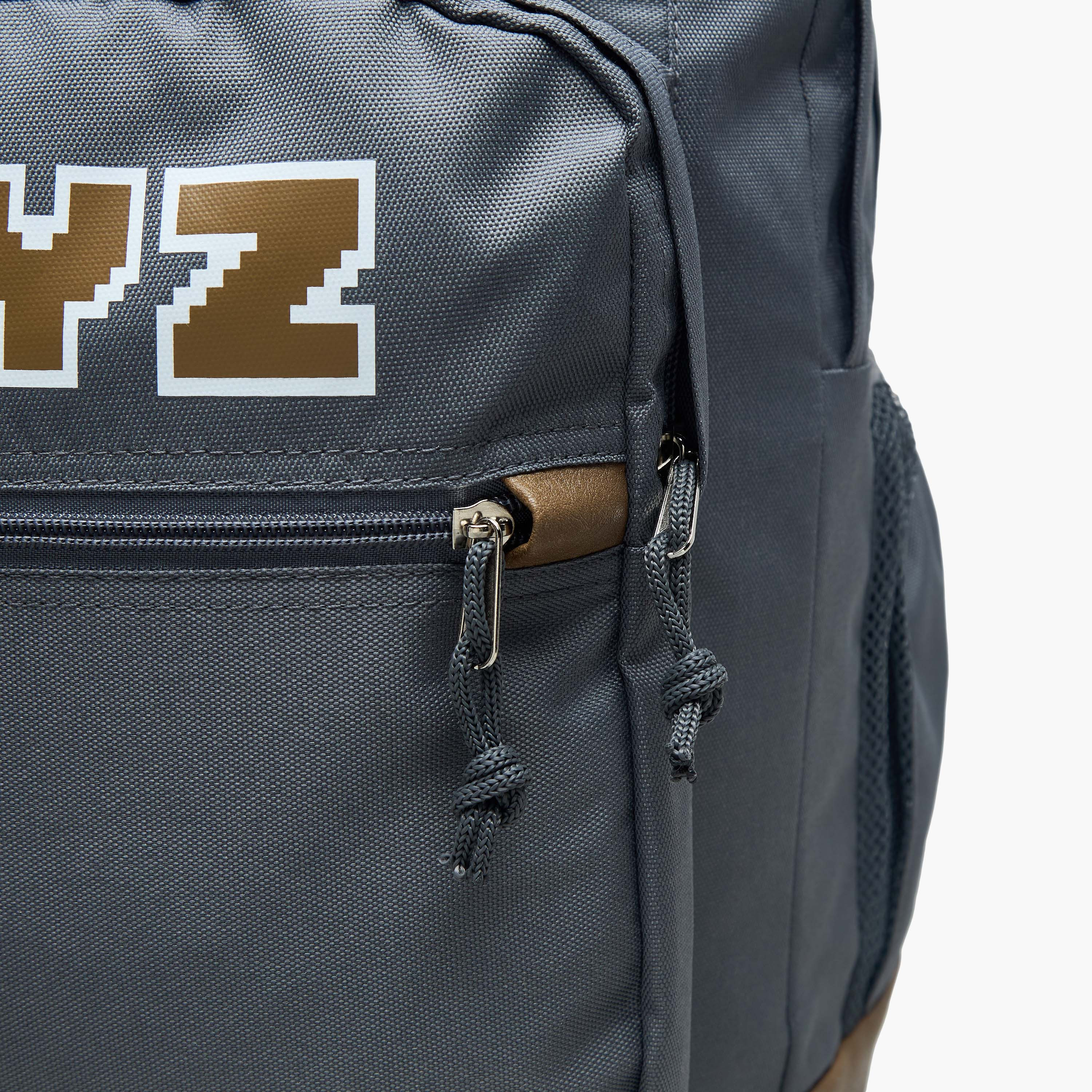 XYZ Logo Print Backpack with Adjustable Straps and Zip Closure - 18 inches-school-bagsandbackpacks-backpacks-image-7