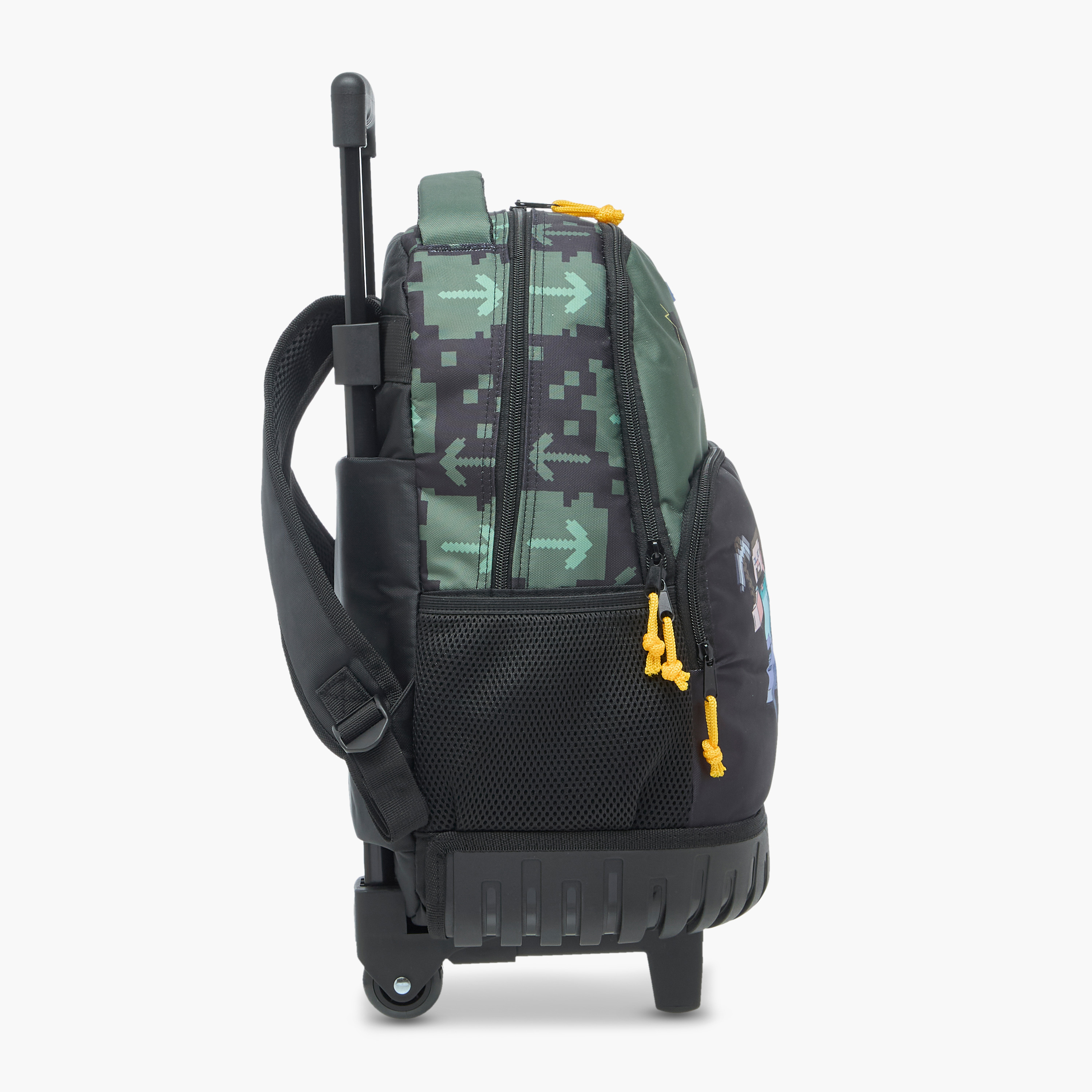 MICROSOFT MOJANG Gaming Trolley Bag for Boys 5-8 Years with Adjustable Strap -school-bagsandbackpacks-trolleybags-image-5
