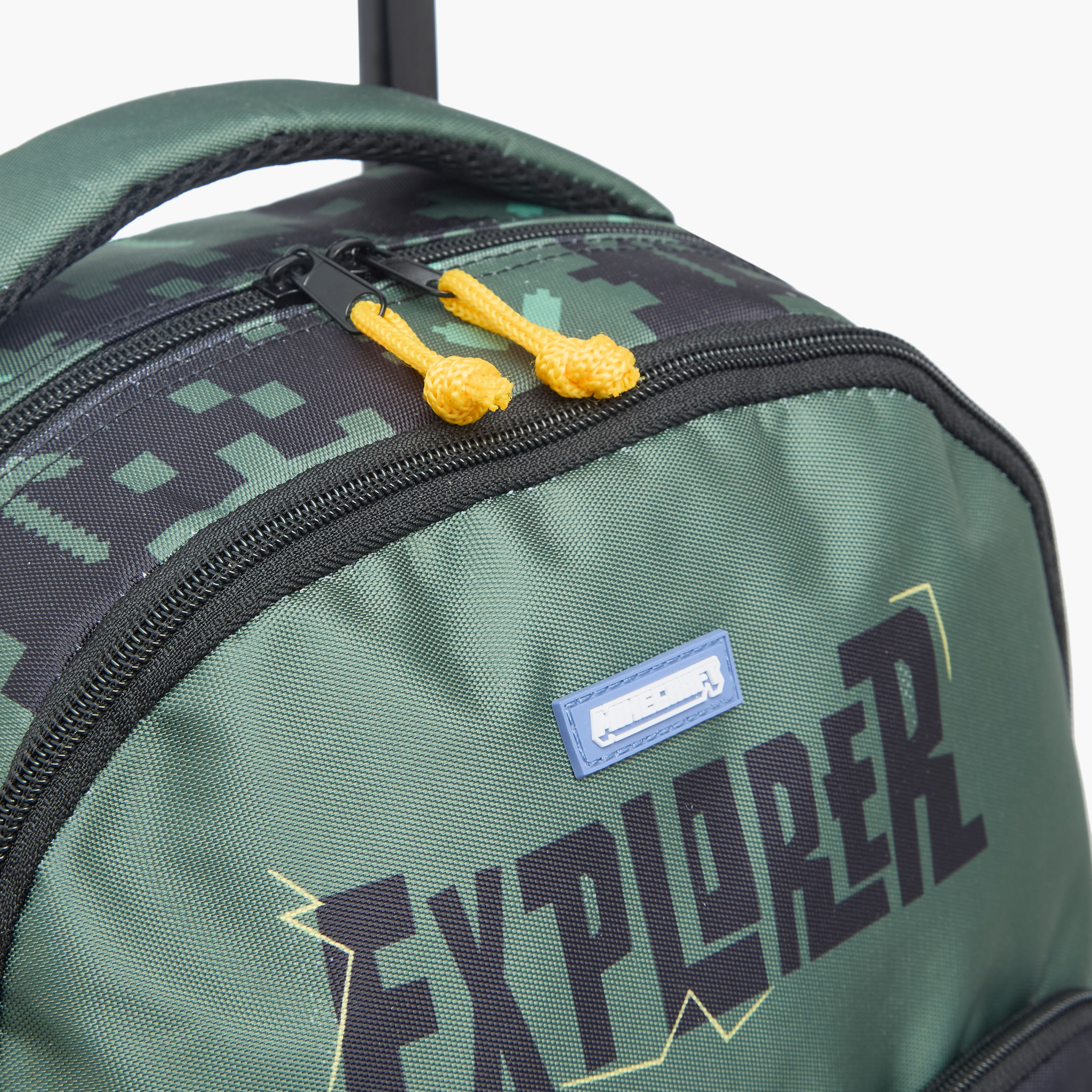 MICROSOFT MOJANG Gaming Trolley Bag for Boys 5-8 Years with Adjustable Strap -school-bagsandbackpacks-trolleybags-image-11
