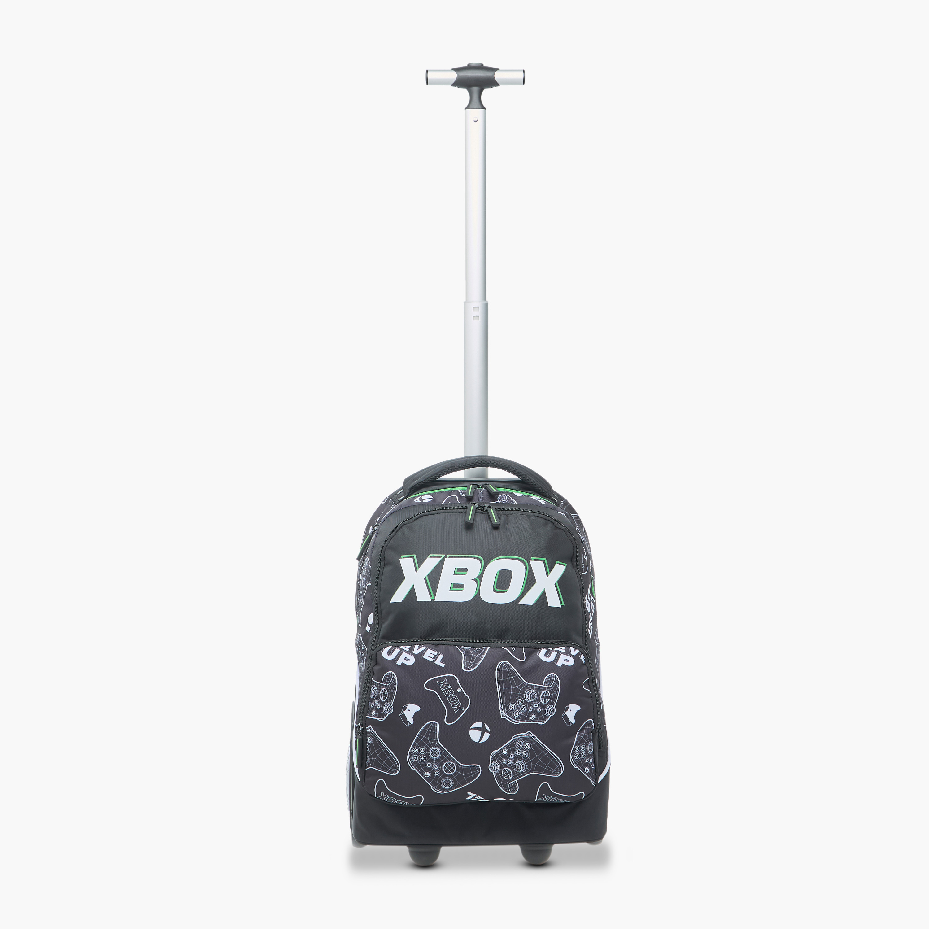 Xbox Gaming Trolley Bag for Boys 8-13 Years with Water Bottle Holder -school-bagsandbackpacks-trolleybags-image-8