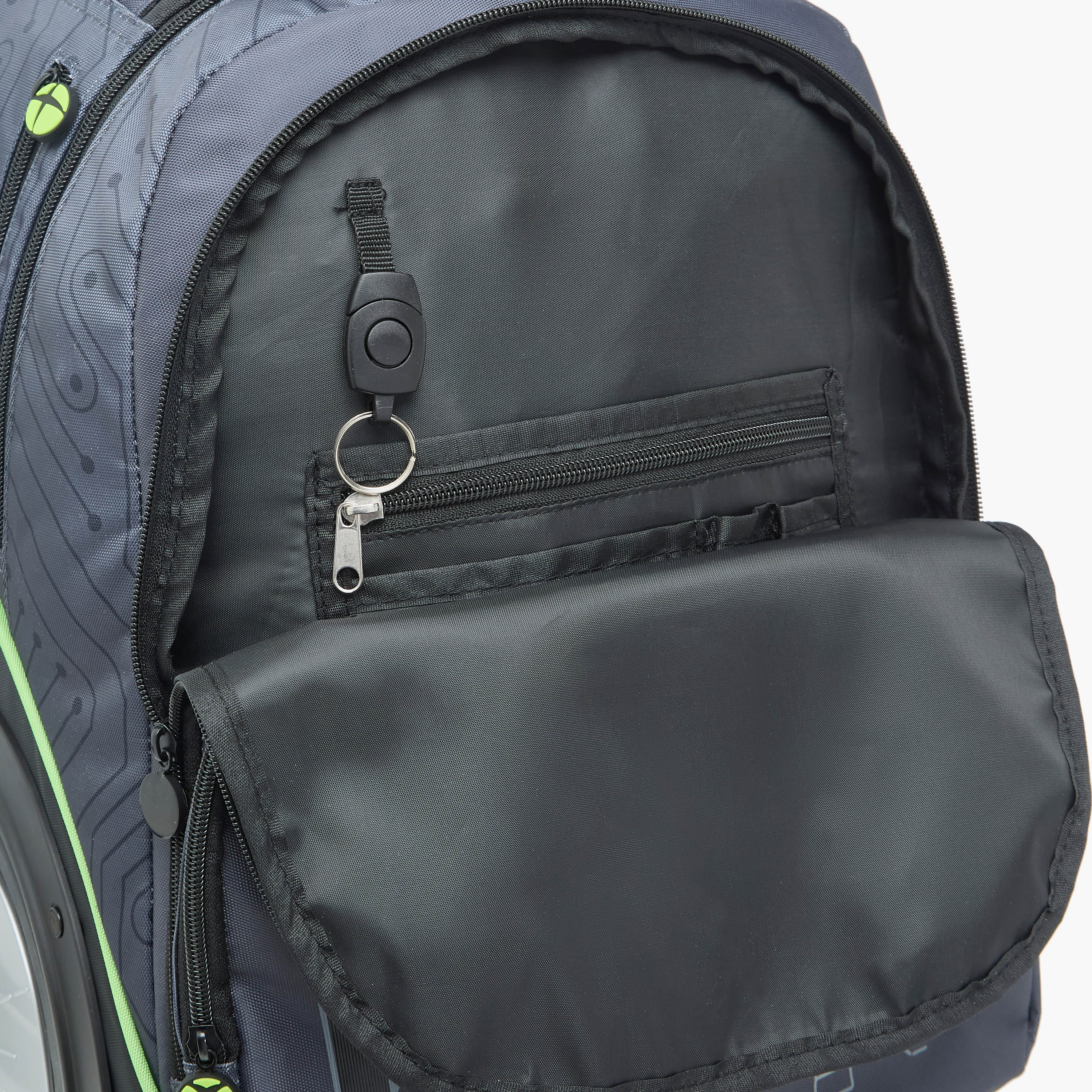 Xbox Gaming Trolley Bag for Boys 8-13 Years with Water Bottle Holder -school-bagsandbackpacks-trolleybags-image-13