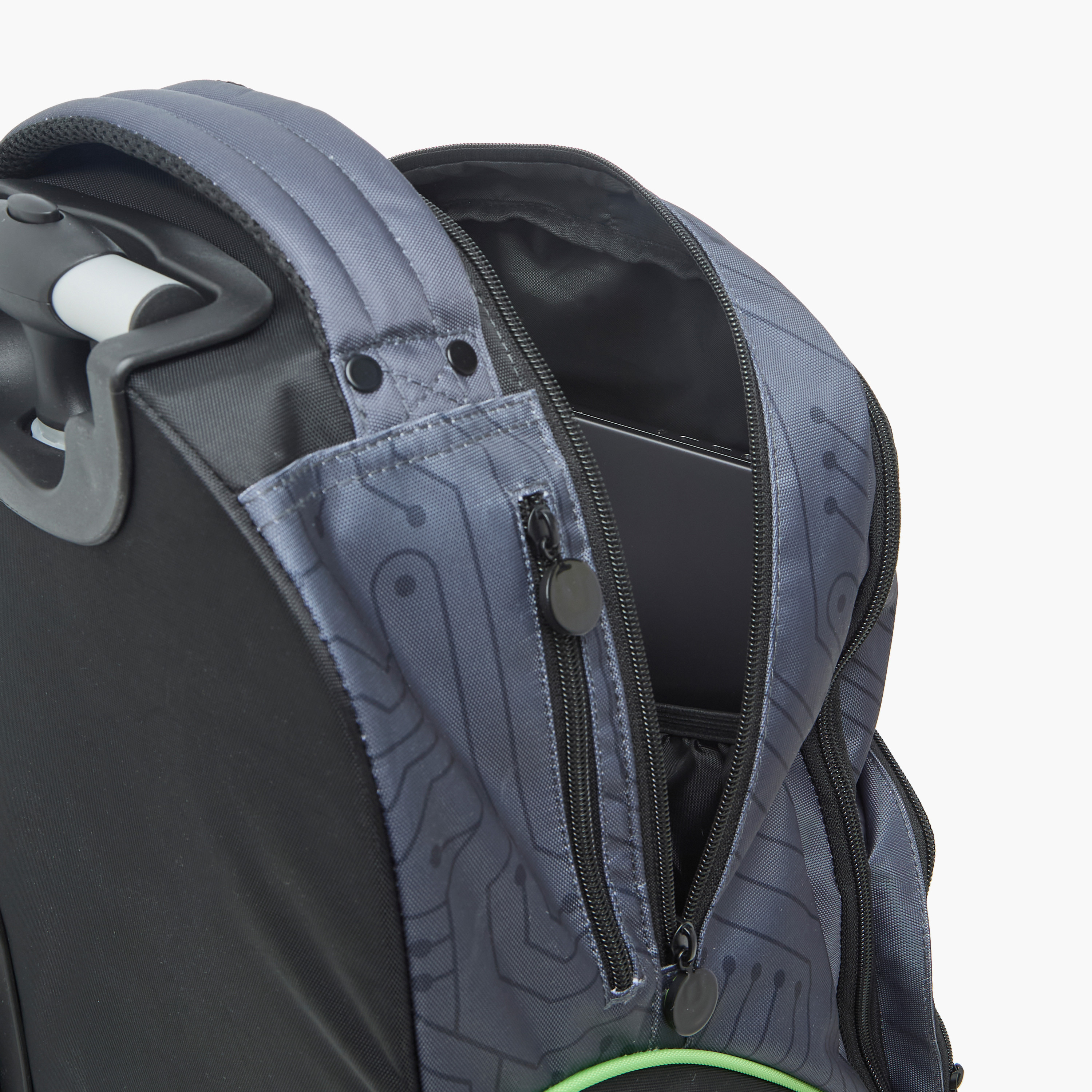 Xbox Gaming Trolley Bag for Boys 8-13 Years with Water Bottle Holder -school-bagsandbackpacks-trolleybags-image-17