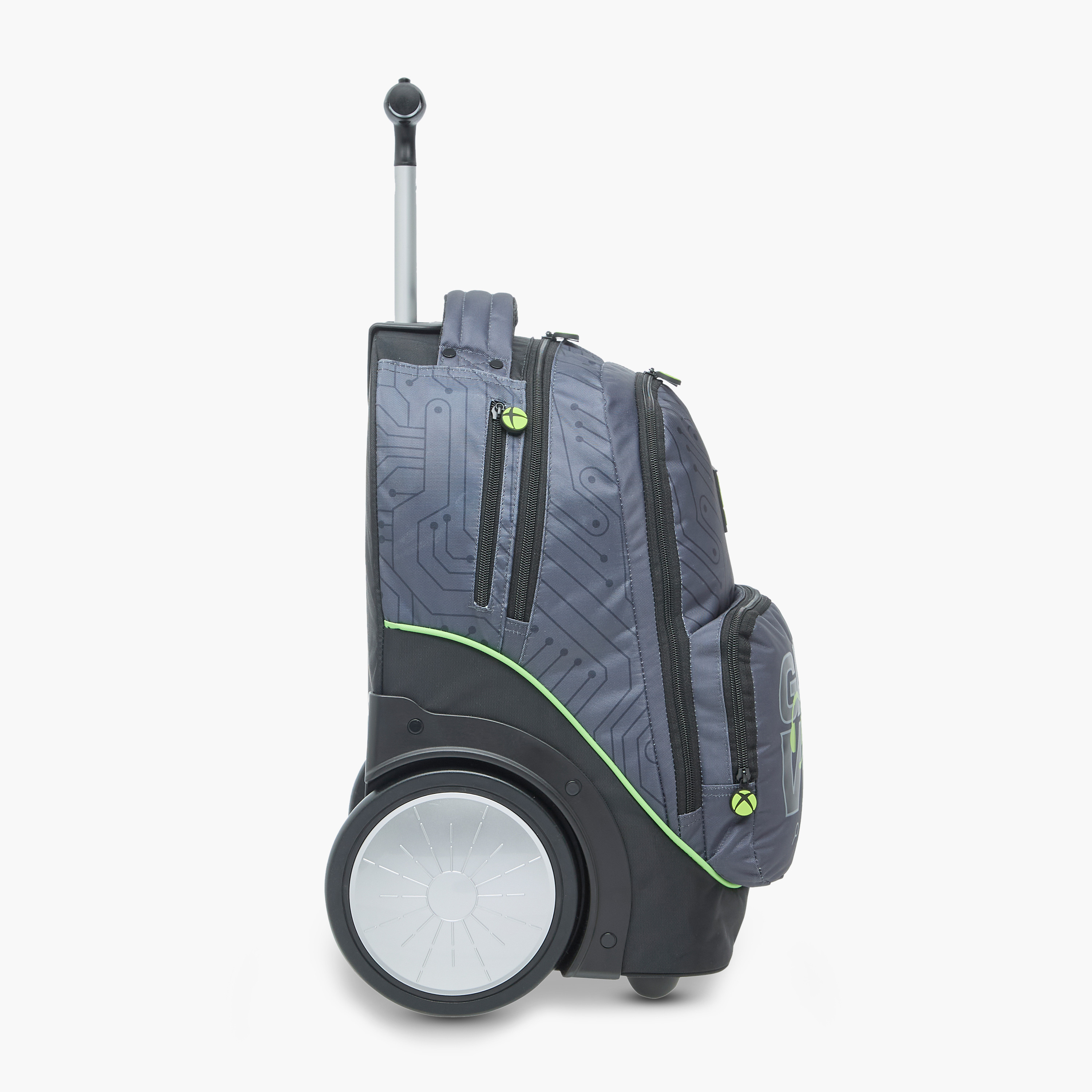 Xbox Gaming Trolley Bag for Boys 8-13 Years with Water Bottle Holder -school-bagsandbackpacks-trolleybags-image-6