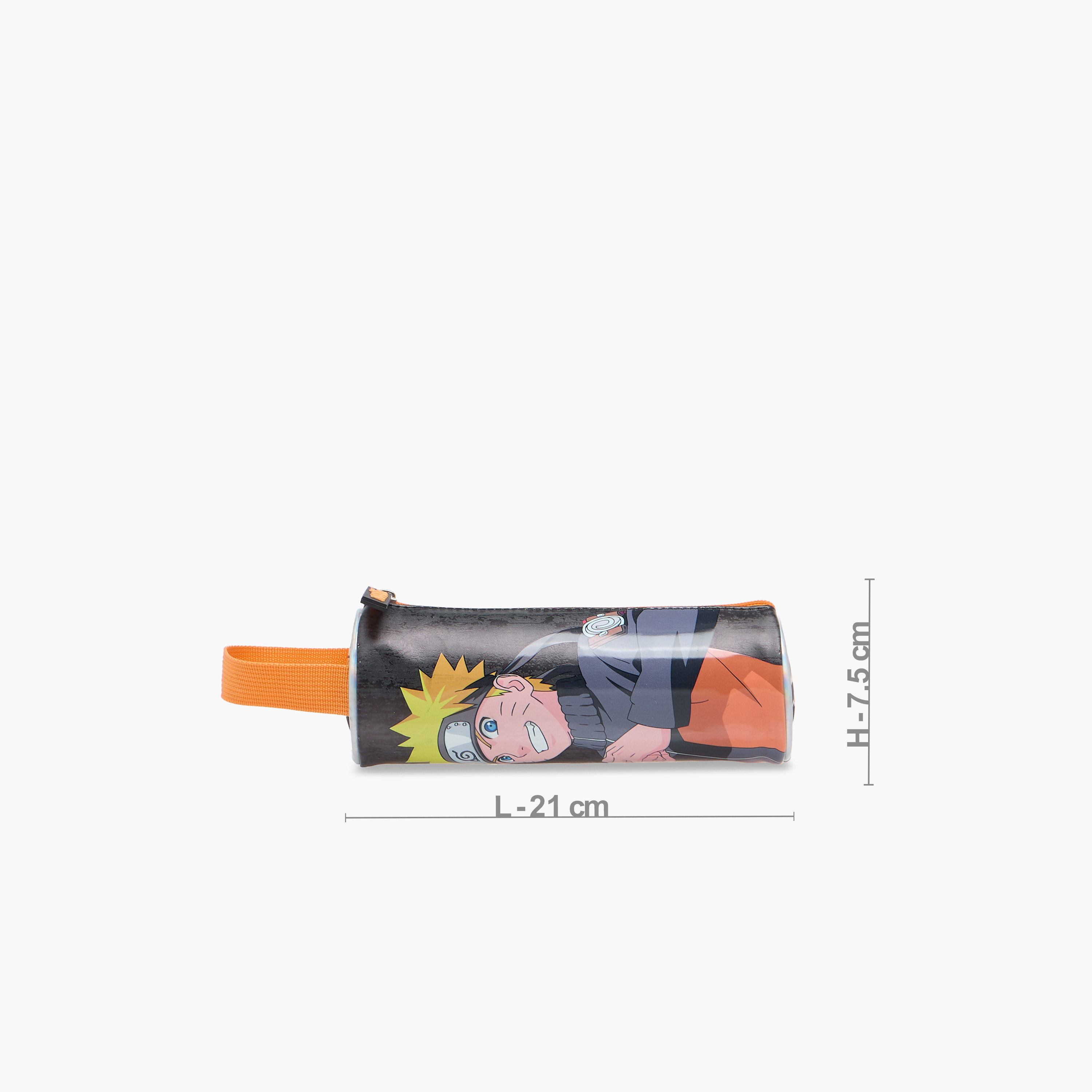 TV Tokyo Naruto Print Pencil Pouch with Zip Closure-school-stationery-pencilcases-image-2