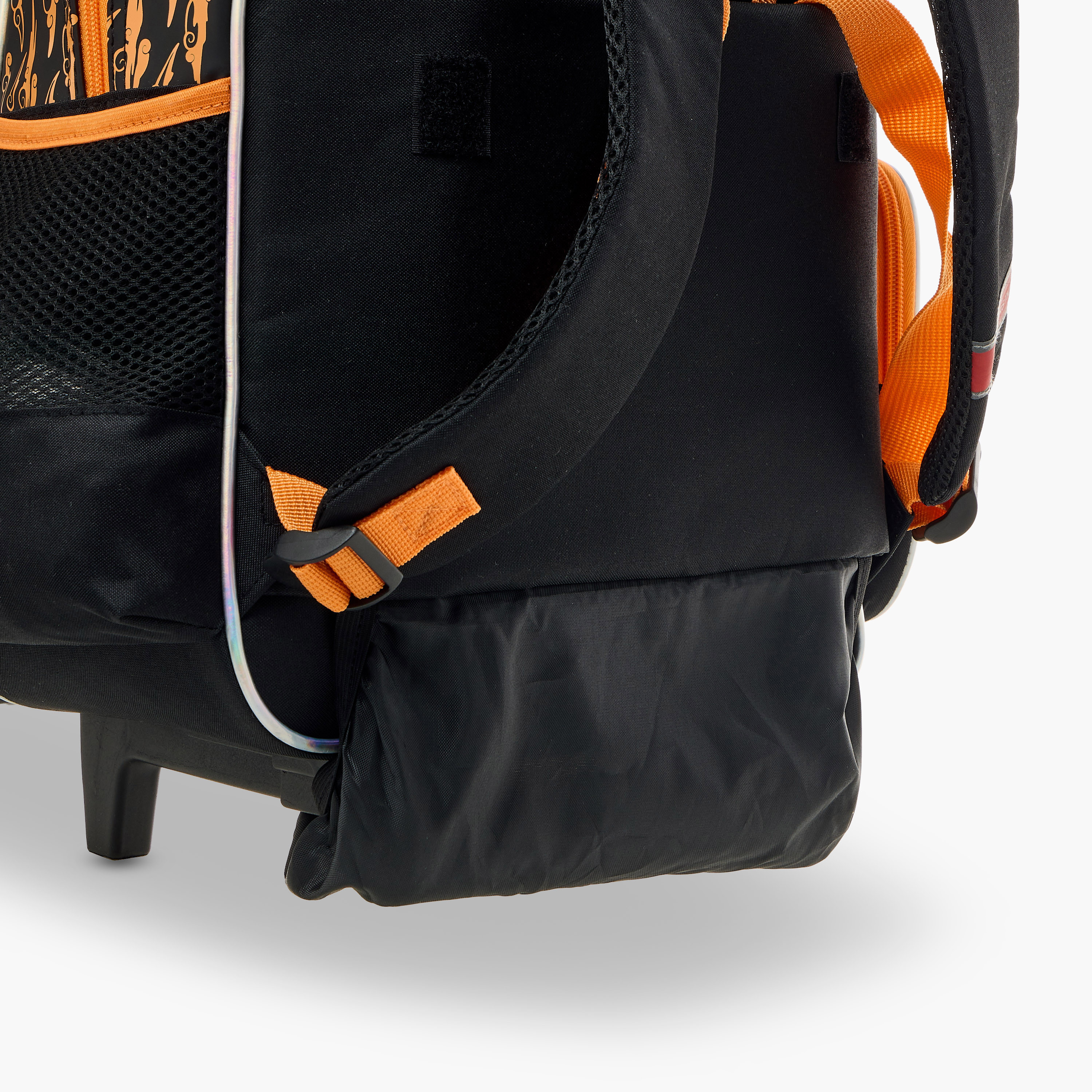 TV Tokyo Naruto Print Trolley Backpack with Retractable Handle - 16 inches-school-bagsandbackpacks-trolleybags-image-11