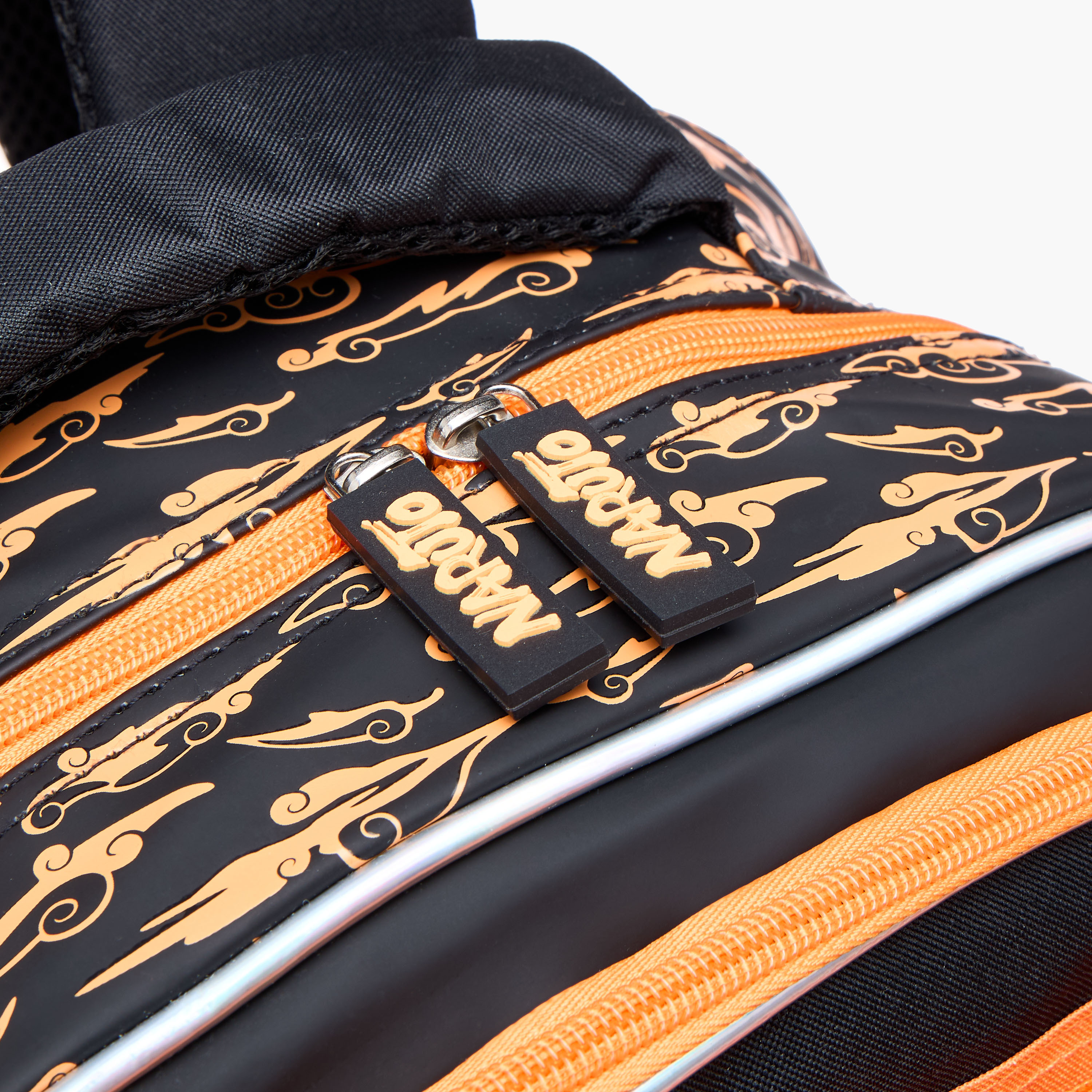 TV Tokyo Naruto Print Backpack with Adjustable Straps and Zip Closure - 16 inches-school-bagsandbackpacks-backpacks-image-8