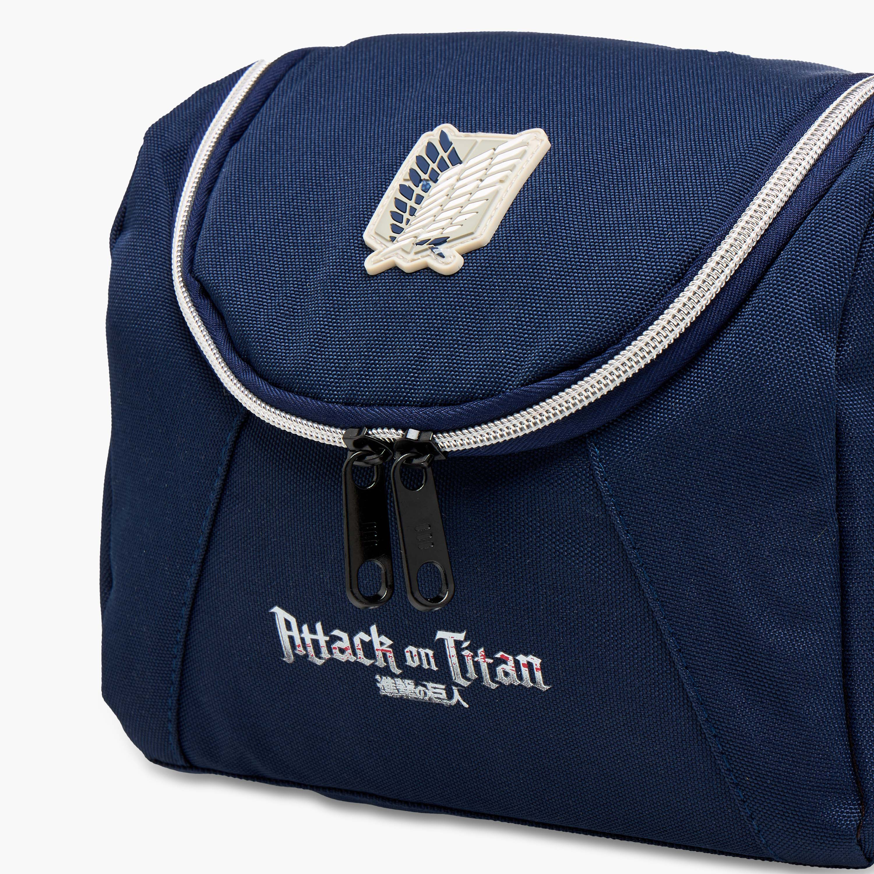 Pikaboom Attack on Titan Print Lunch Bag with Adjustable Strap-school-lunchessentials-lunchbags-image-3