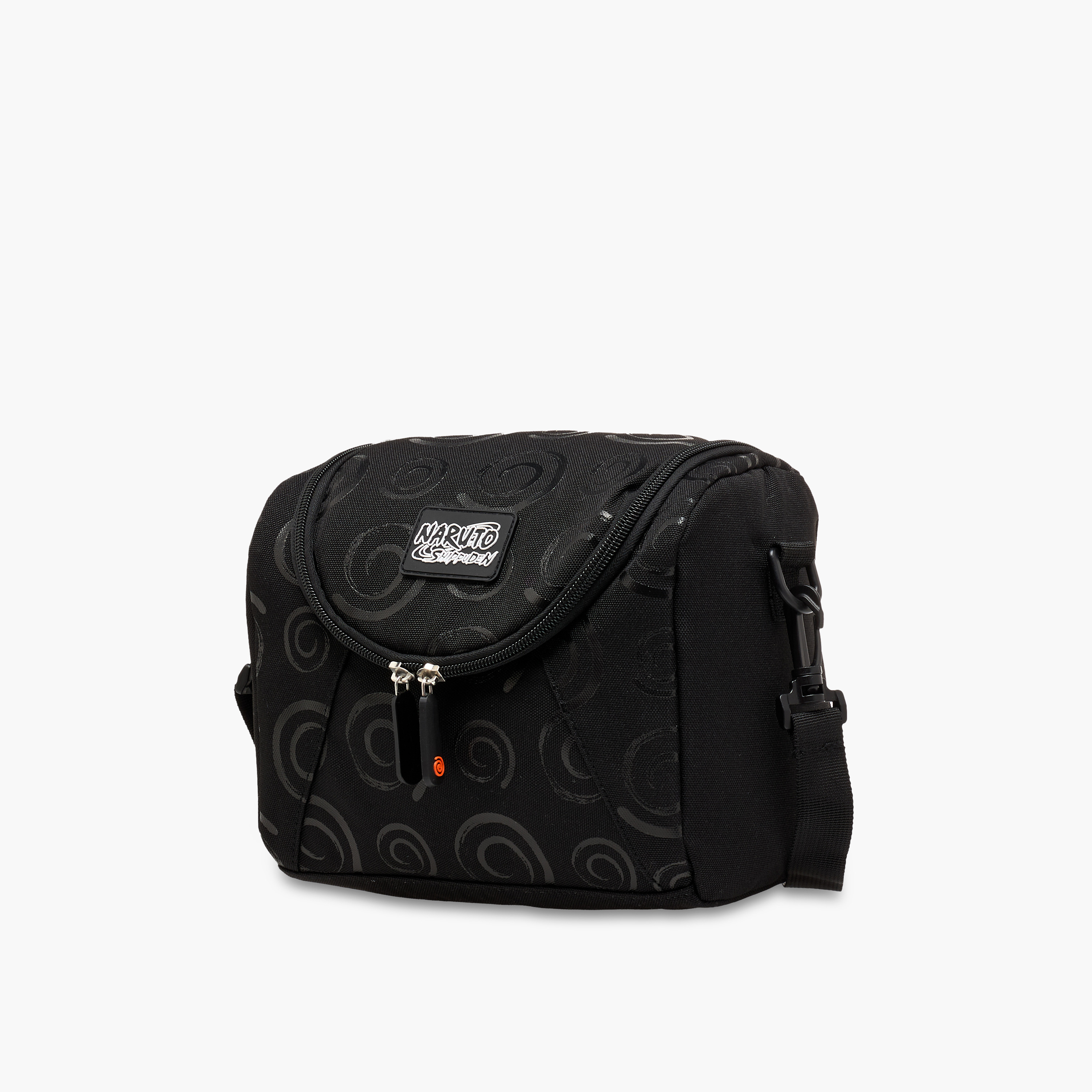 TV Tokyo Naruto Print Lunch Bag with Adjustable Strap and Zip Closure-school-lunchessentials-lunchbags-image-8