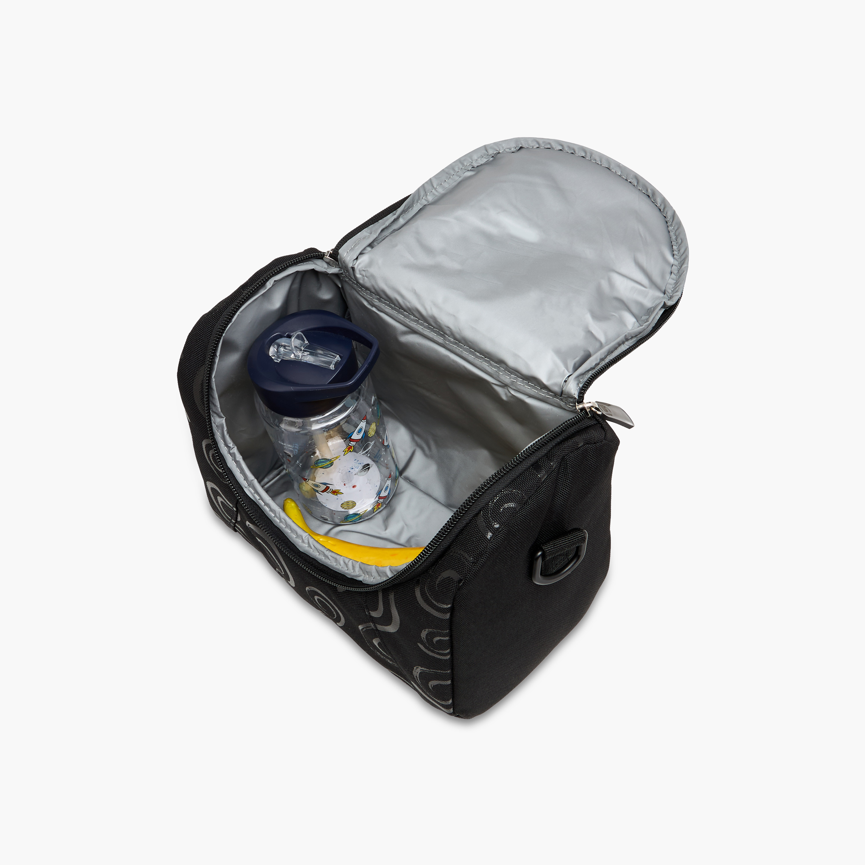TV Tokyo Naruto Print Lunch Bag with Adjustable Strap and Zip Closure-school-lunchessentials-lunchbags-image-9