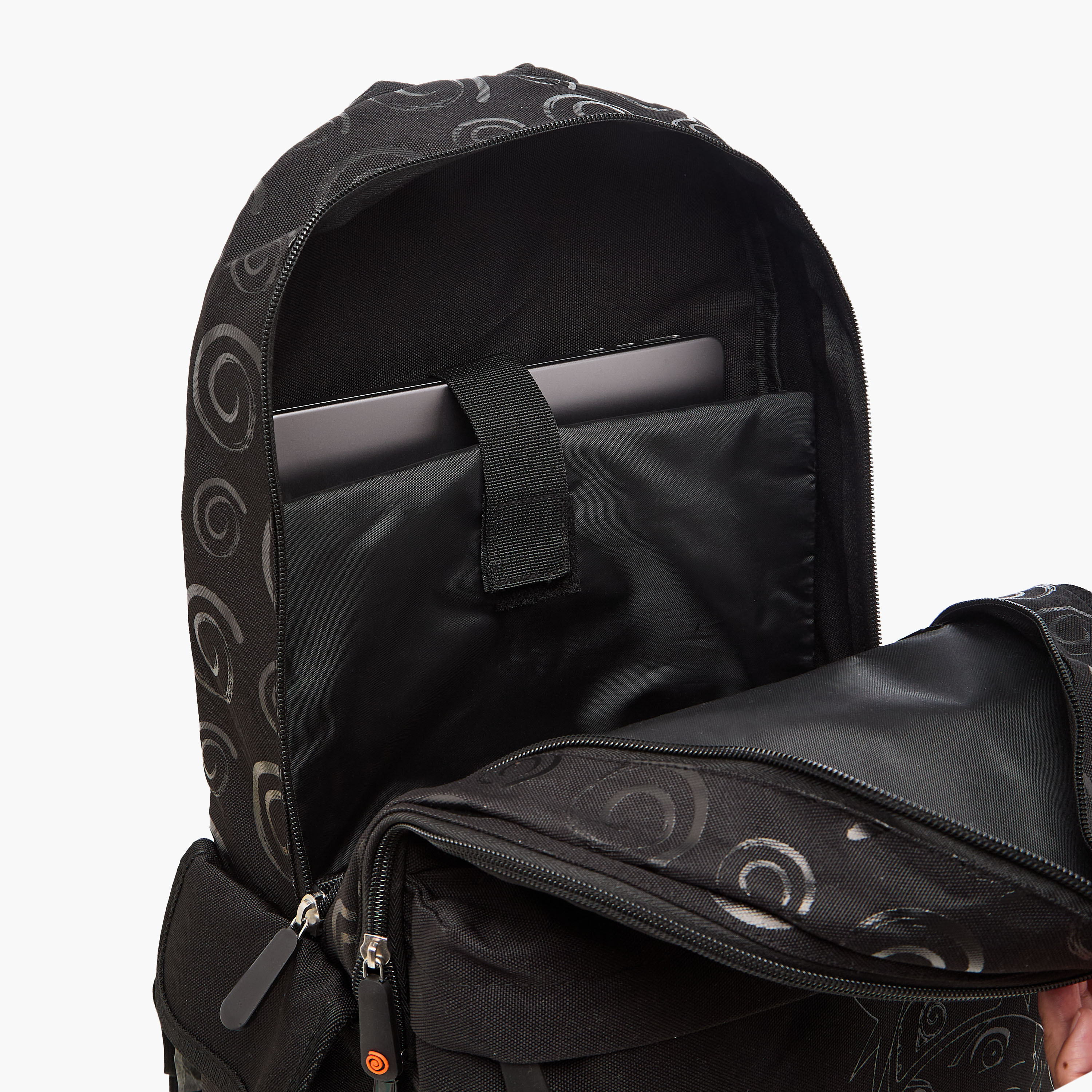 TV Tokyo Naruto Print Backpack with Adjustable Straps and Zip Closure - 18 inches-school-bagsandbackpacks-backpacks-image-12