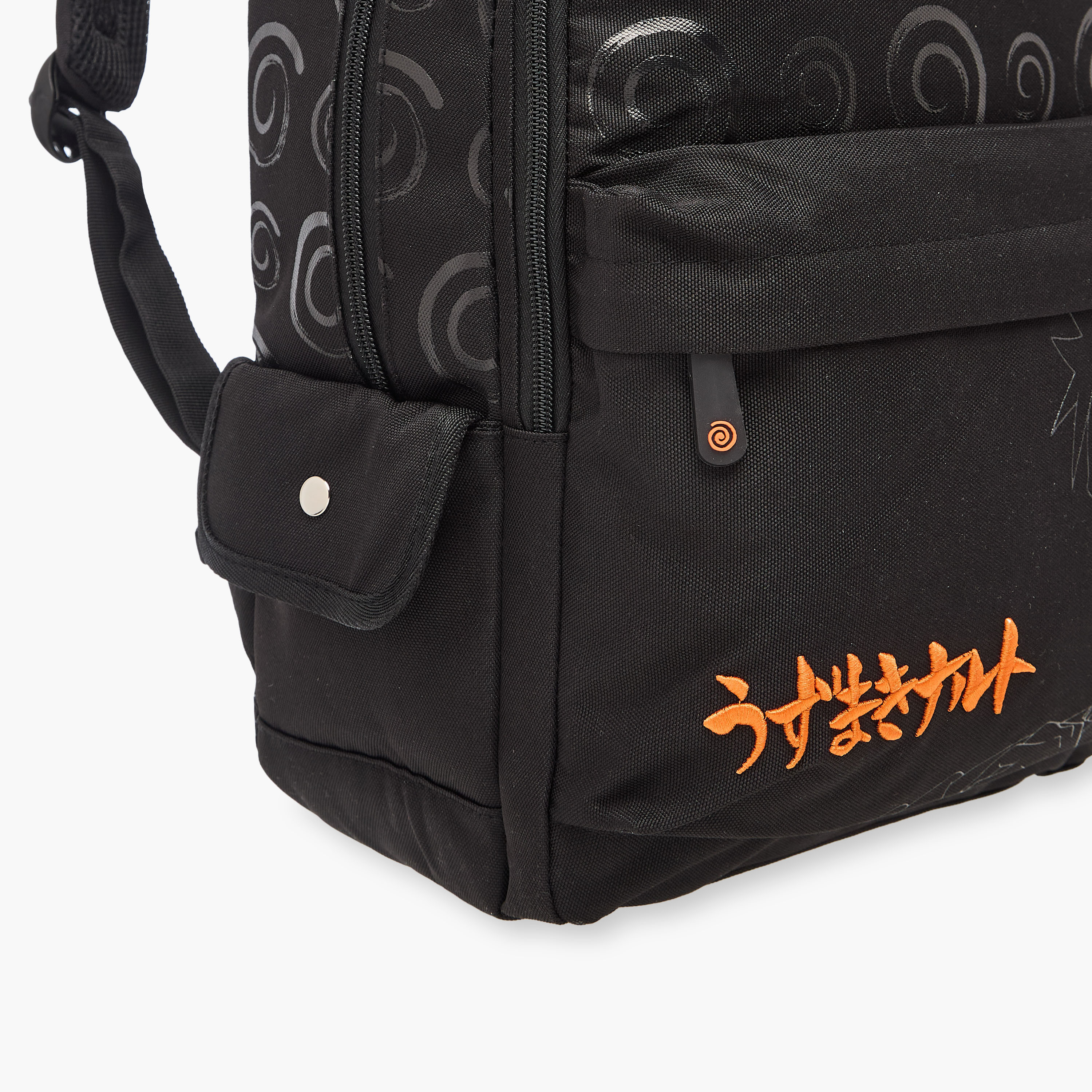 TV Tokyo Naruto Print Backpack with Adjustable Straps and Zip Closure - 18 inches-school-bagsandbackpacks-backpacks-image-10