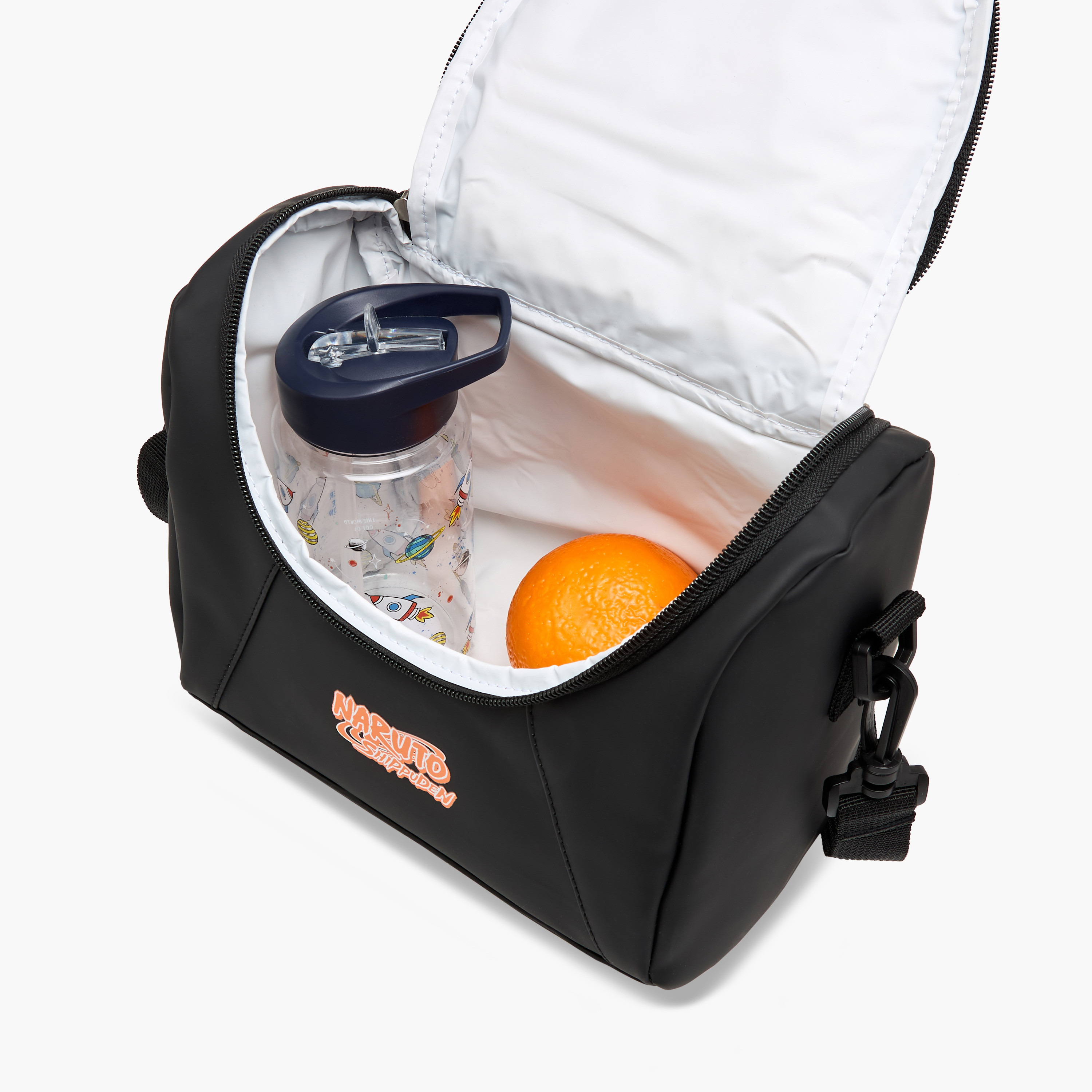 TV Tokyo Naruto Print Lunch Bag with Detachable Strap and Zip Closure-school-lunchessentials-lunchbags-image-8