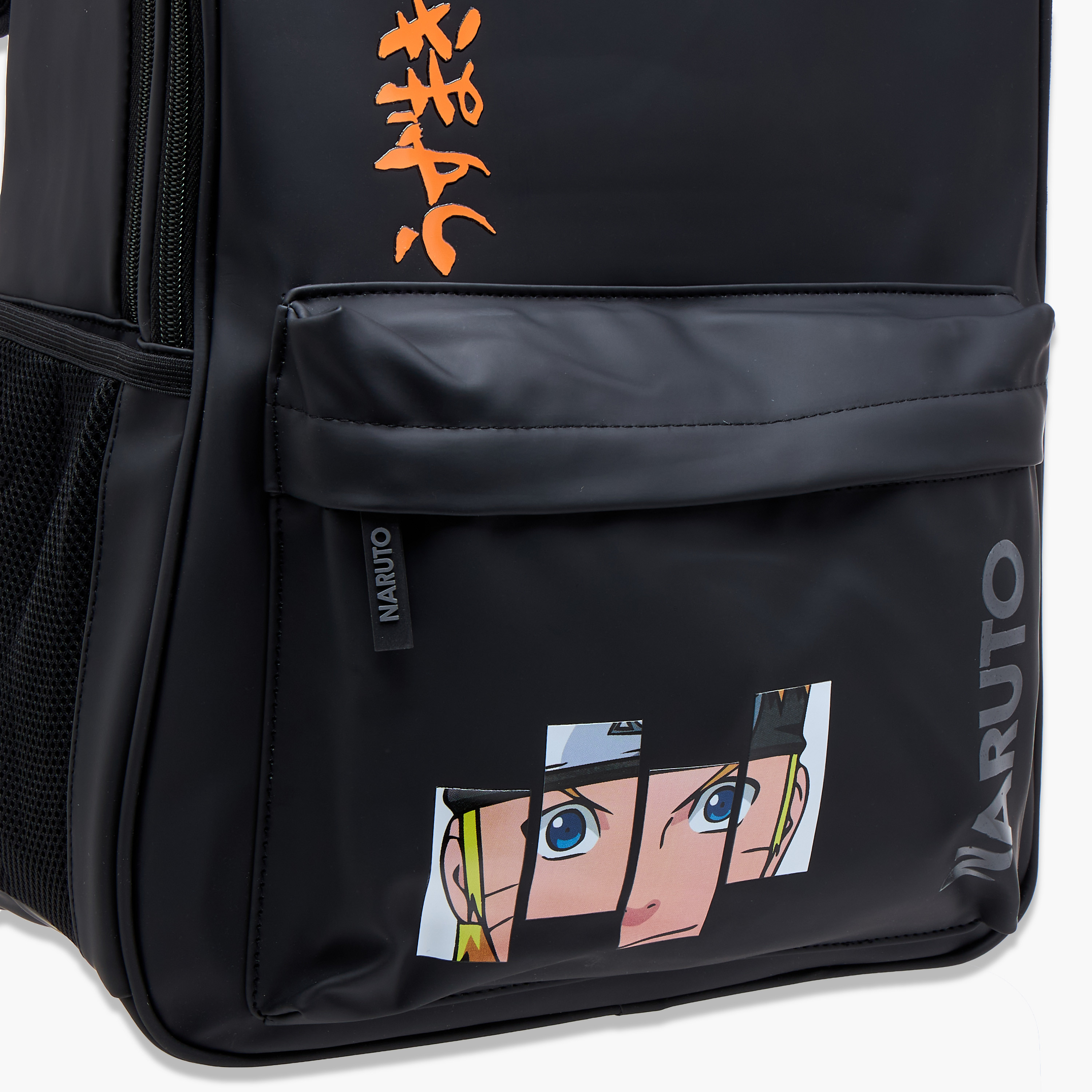 TV Tokyo Naruto Print Backpack with Adjustable Straps and Zip Closure - 18 inches-school-bagsandbackpacks-backpacks-image-7