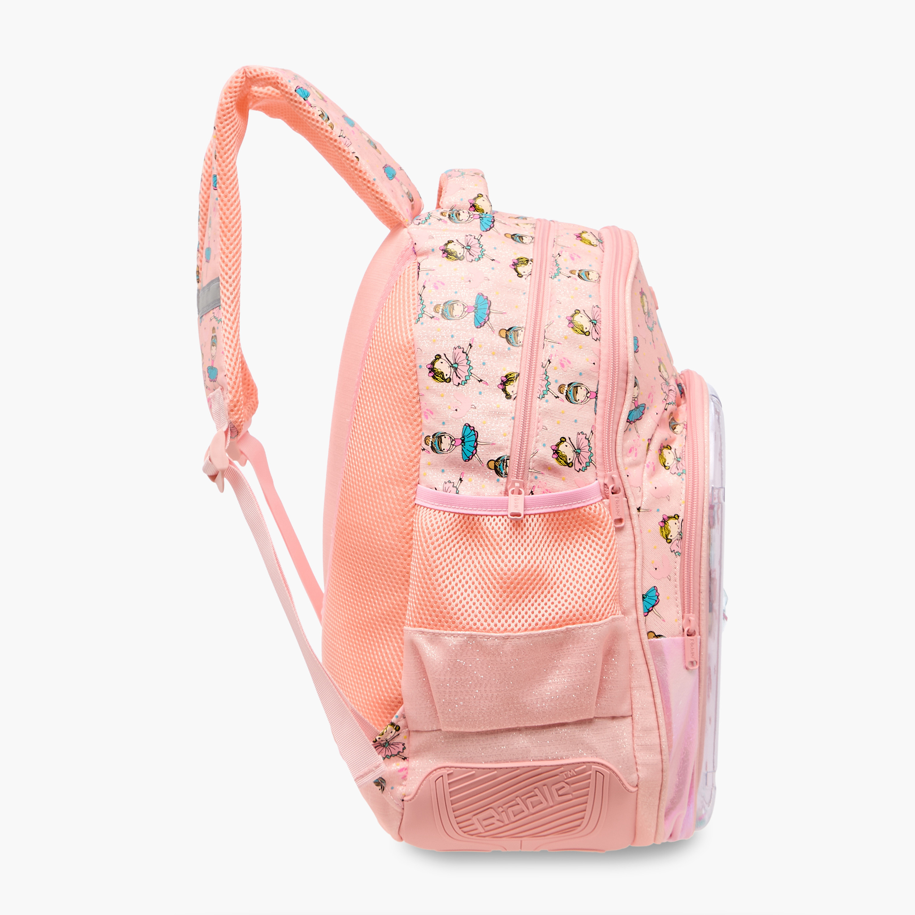 شنطة ظهر بطبعات باليرينا وحمالات قابلة للتعديل وسحاب إغلاق - 14 بوصة-school-bagsandbackpacks-backpacks-image-6