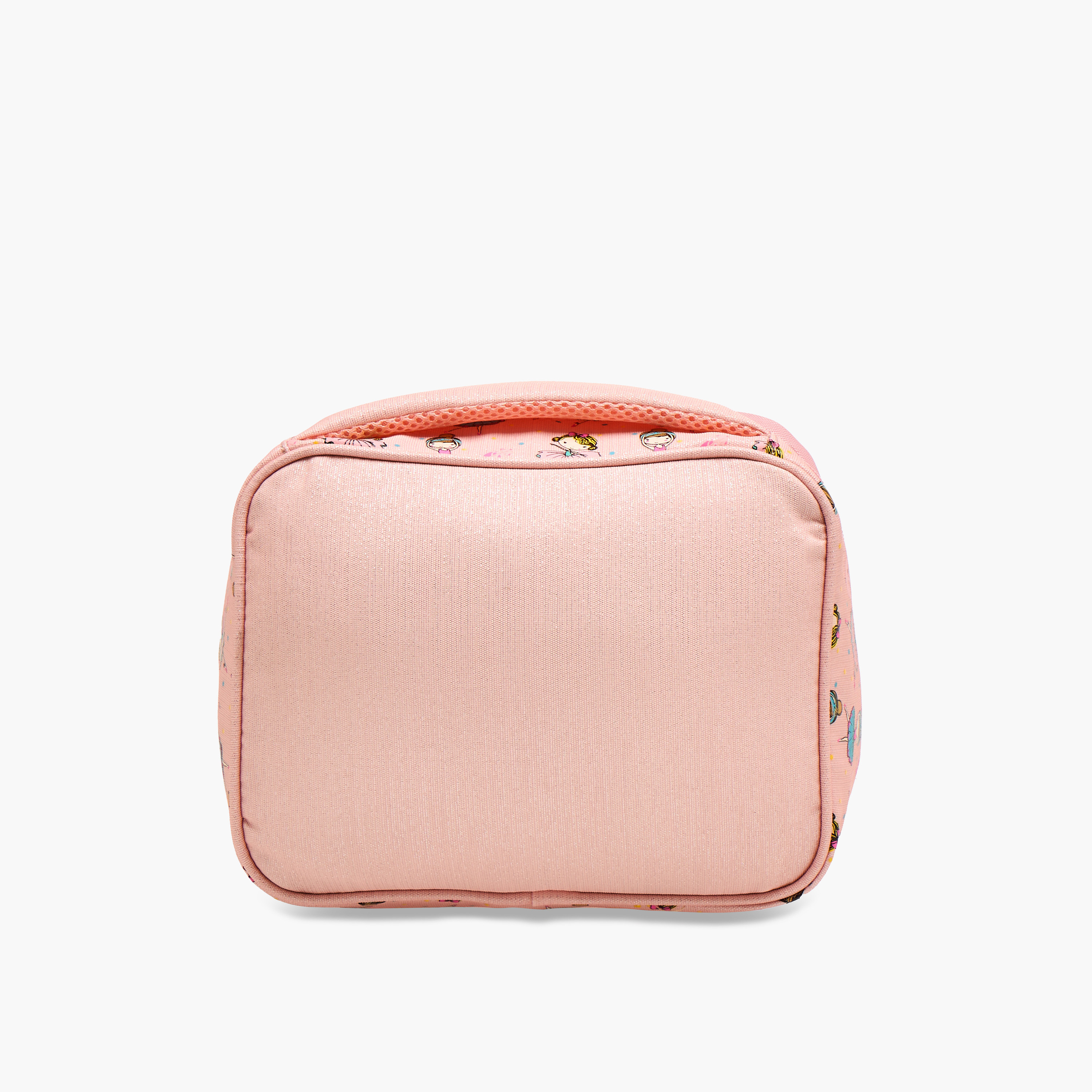 Ballerina Print Lunch Bag with Handle and Zip Closure-school-lunchessentials-lunchbags-image-6