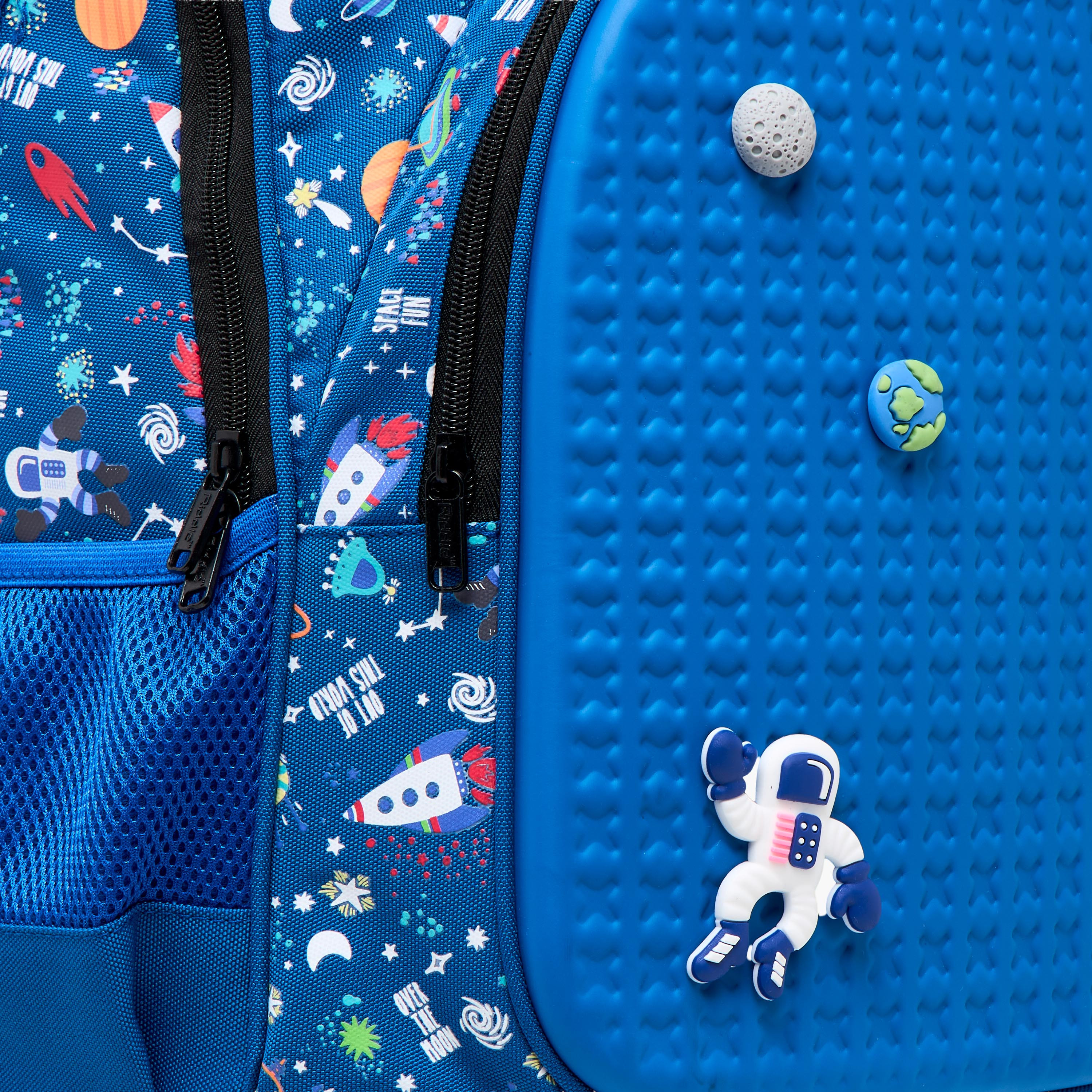 Space Charms Embellished Trolley Backpack with Retractable Handle - 17 inches-school-bagsandbackpacks-trolleybags-image-12