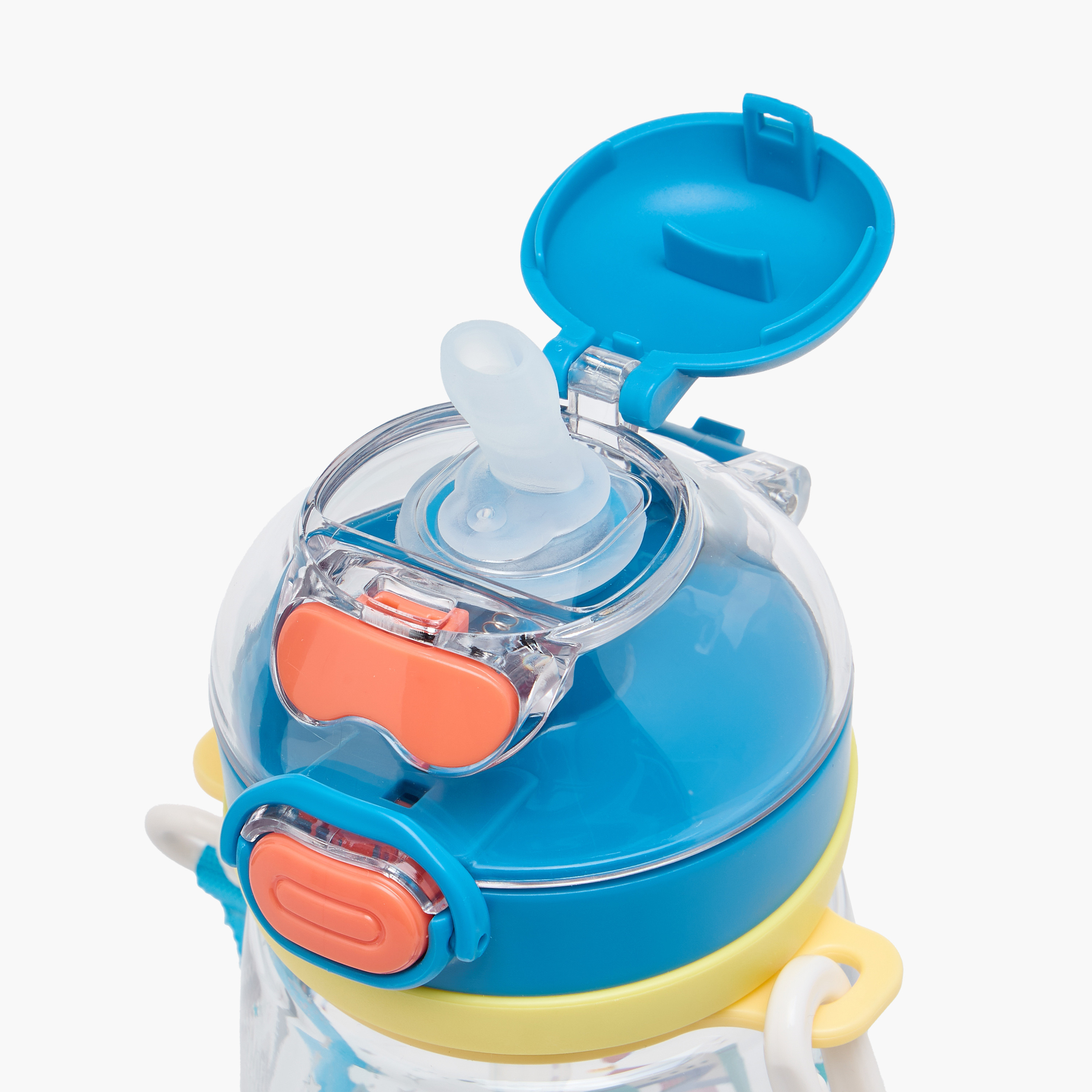 Space Print Water Bottle with Strap - 650 ml-school-waterbottles-image-6