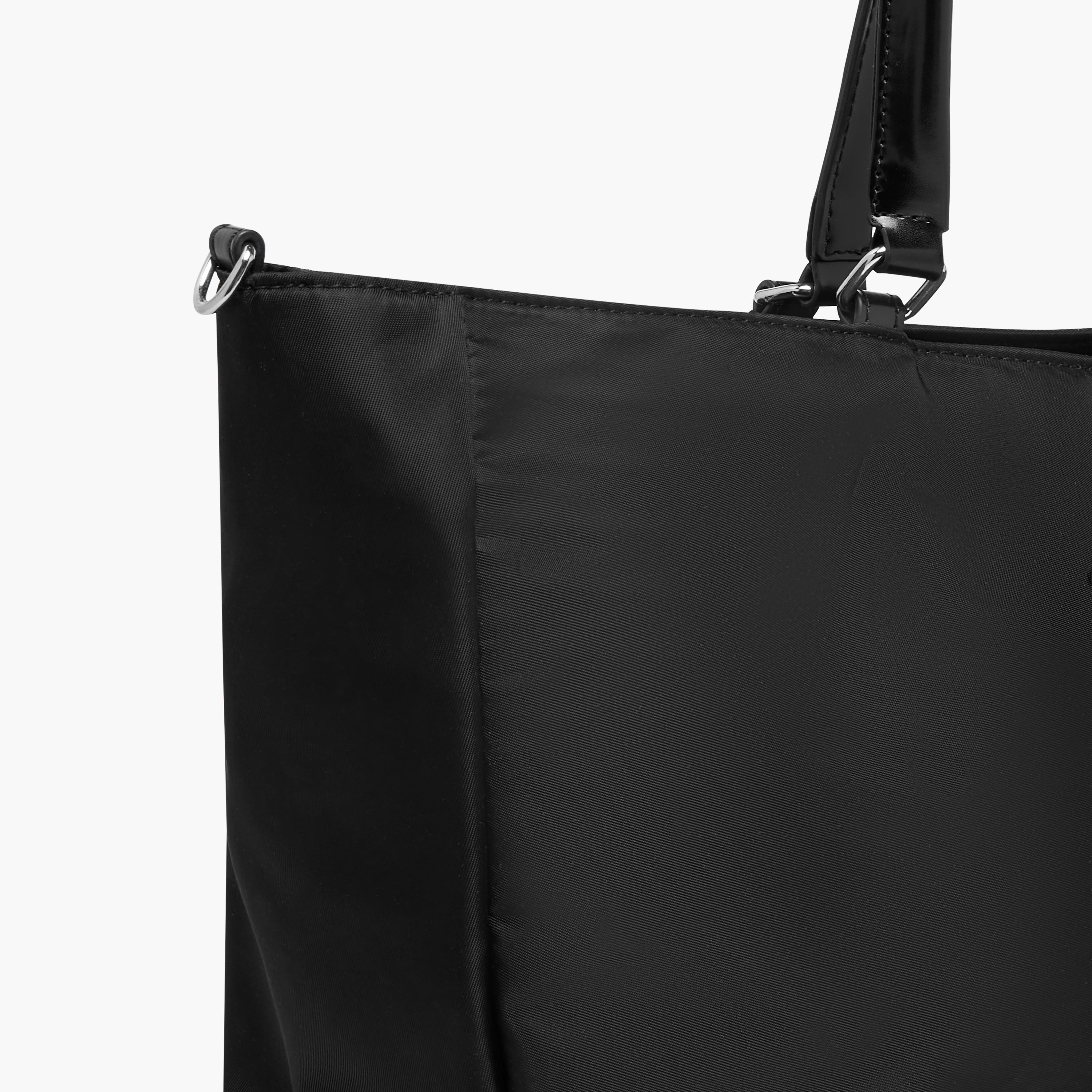 شنطة توتي سادة بحزام قابل للفصل وسحاب إغلاق من ميسي-women-bagsandwallets-handbags-image-7