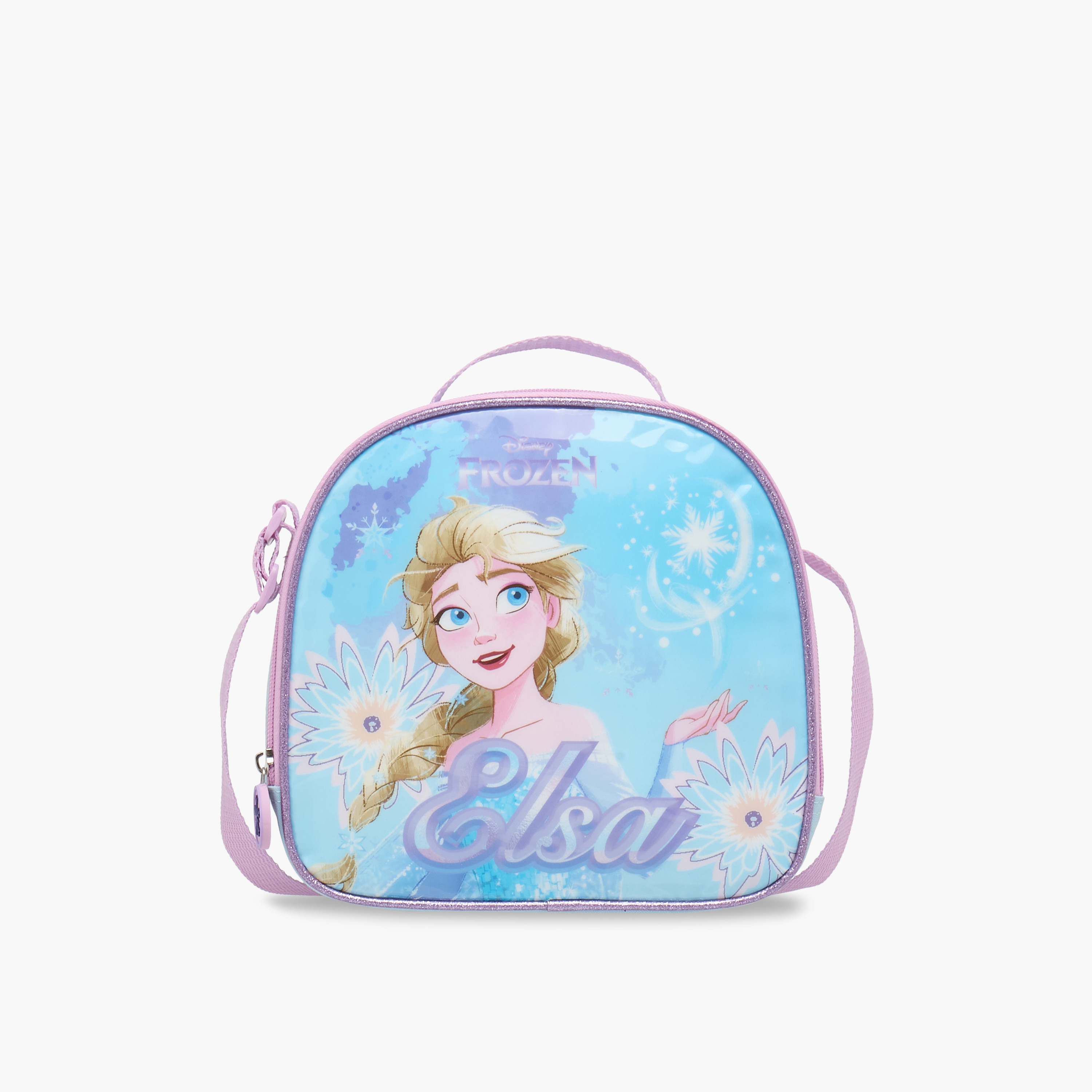 Disney Frozen 3-Piece School Trolley Bag Set for Girls 5-8 Years with Lunch Bag and Pencil Pouch -school-bagsandbackpacks-trolleybags-image-17