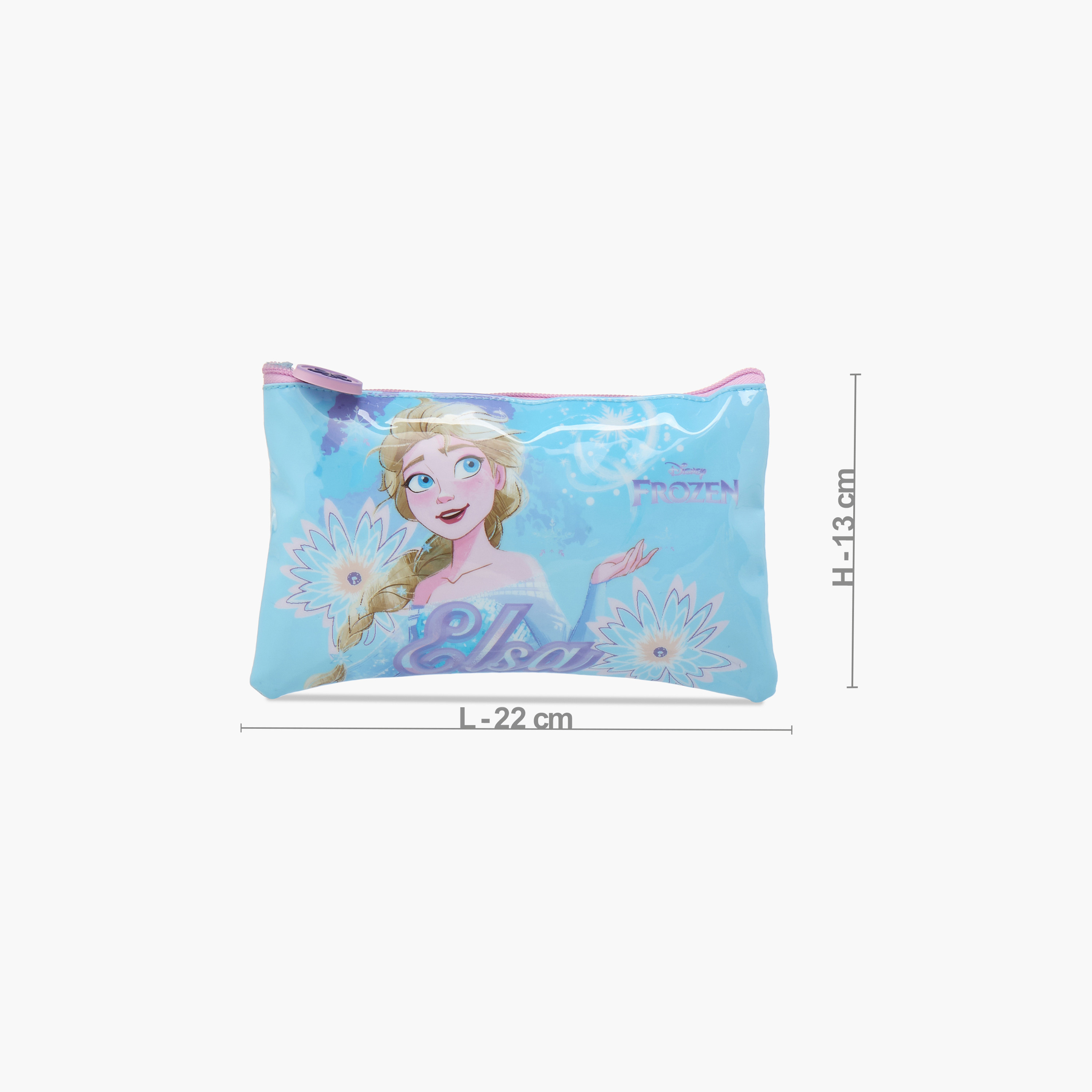 Disney Frozen 3-Piece School Trolley Bag Set for Girls 5-8 Years with Lunch Bag and Pencil Pouch -school-bagsandbackpacks-trolleybags-image-20