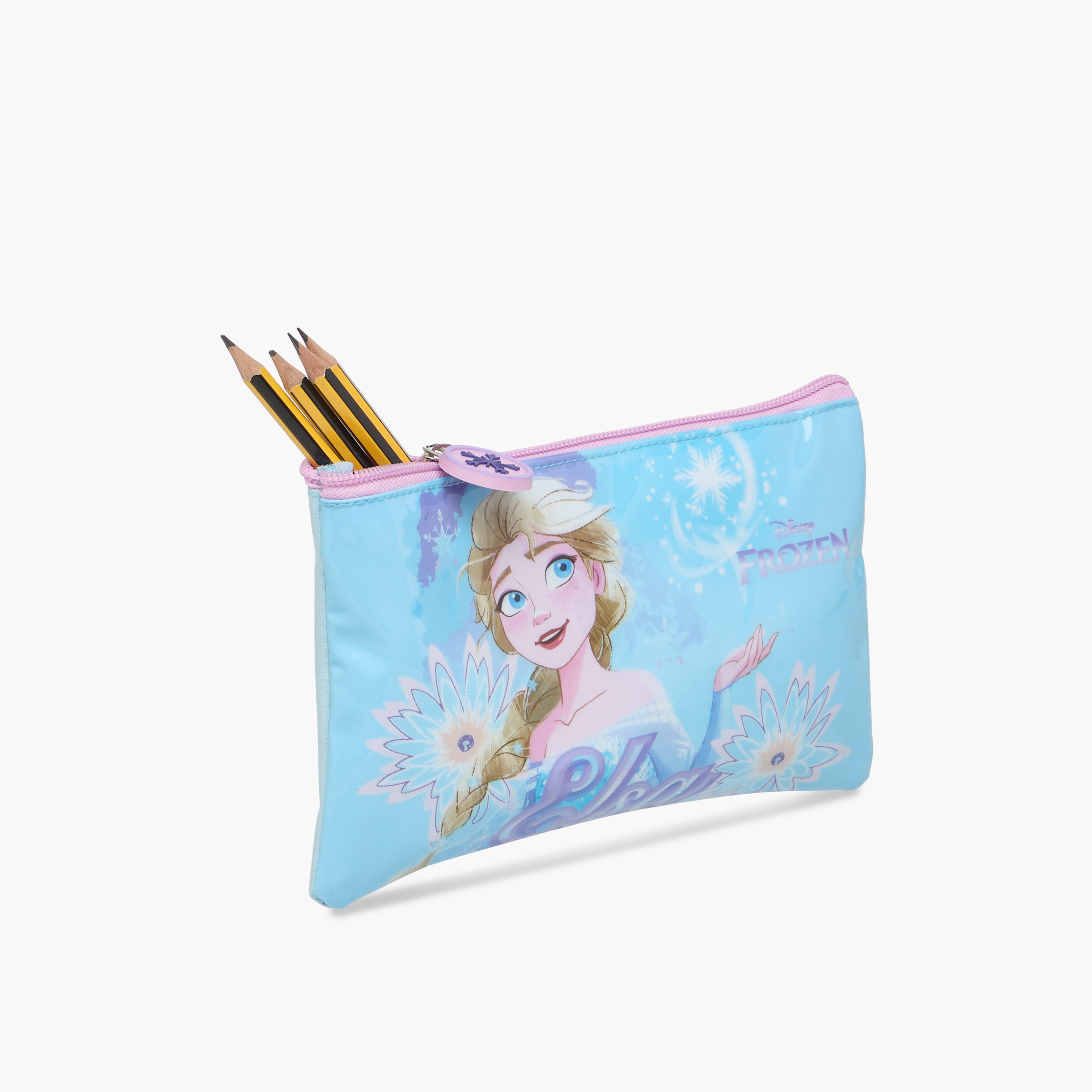 Disney Frozen 3-Piece School Trolley Bag Set for Girls 5-8 Years with Lunch Bag and Pencil Pouch -school-bagsandbackpacks-trolleybags-image-21