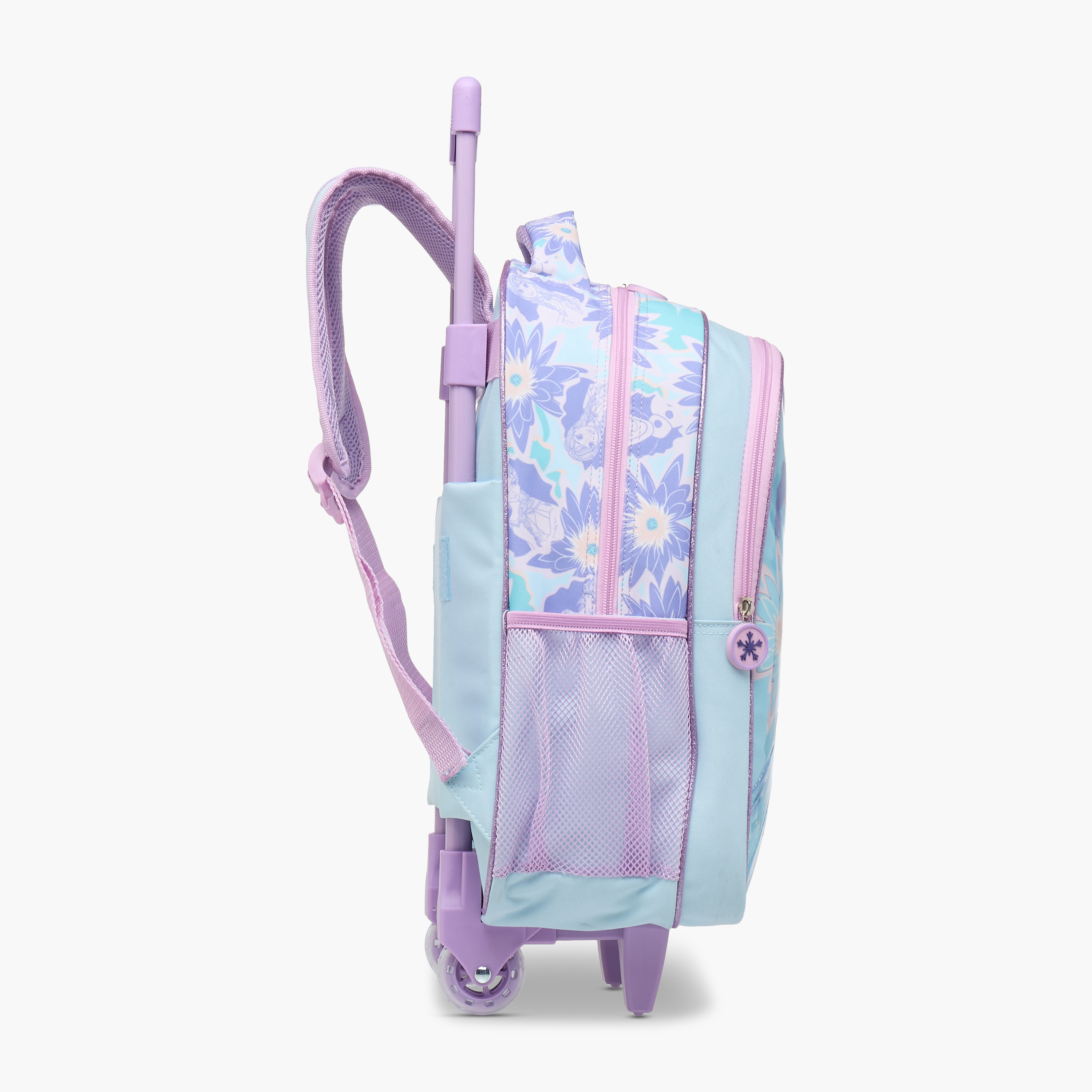 Disney Frozen 3-Piece School Trolley Bag Set for Girls 5-8 Years with Lunch Bag and Pencil Pouch -school-bagsandbackpacks-trolleybags-image-6