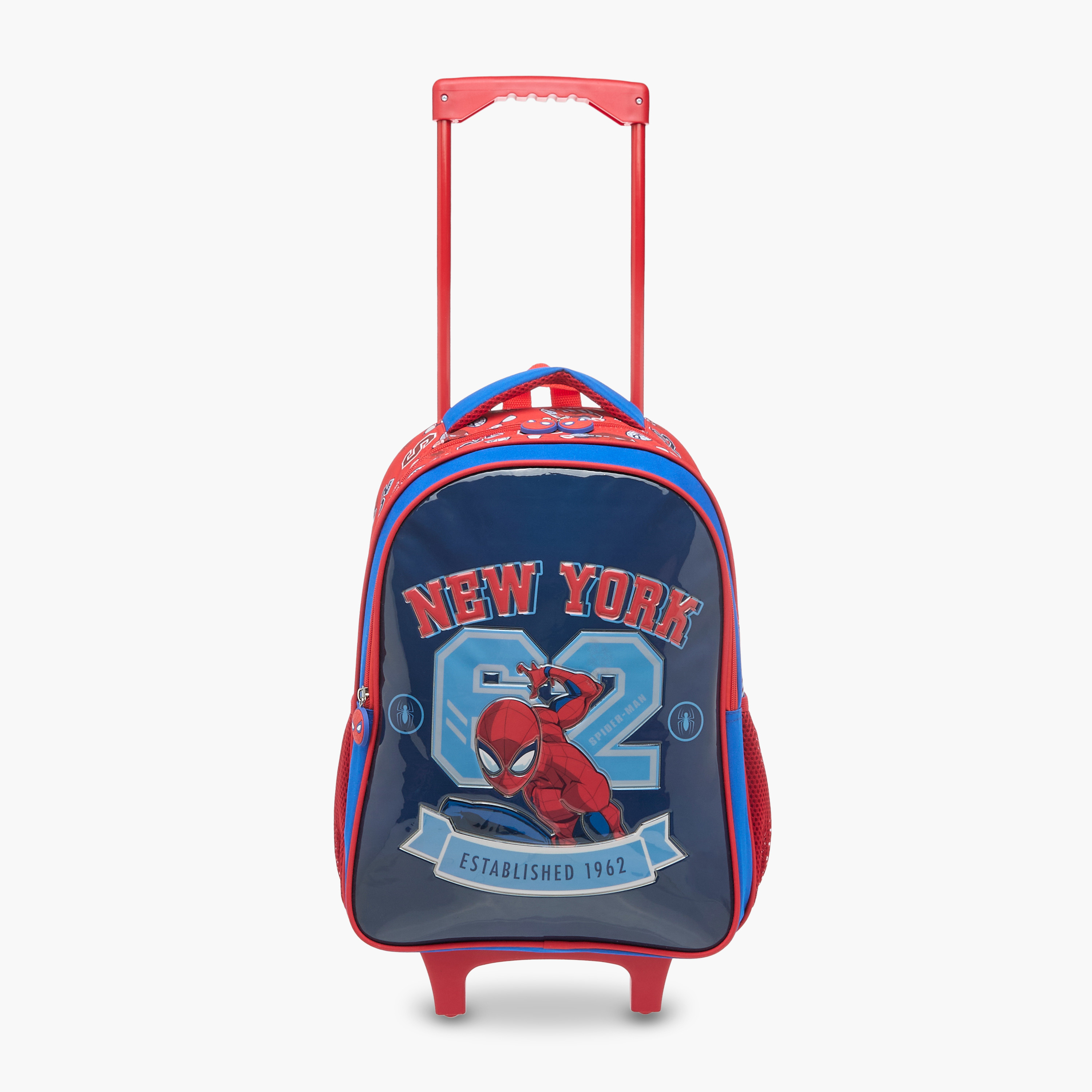 Marvel Spider-Man 3-Piece School Trolley Bag Set for Boys 5-8 Years with Lunch Bag and Pencil Pouch -school-bagsandbackpacks-trolleybags-image-10