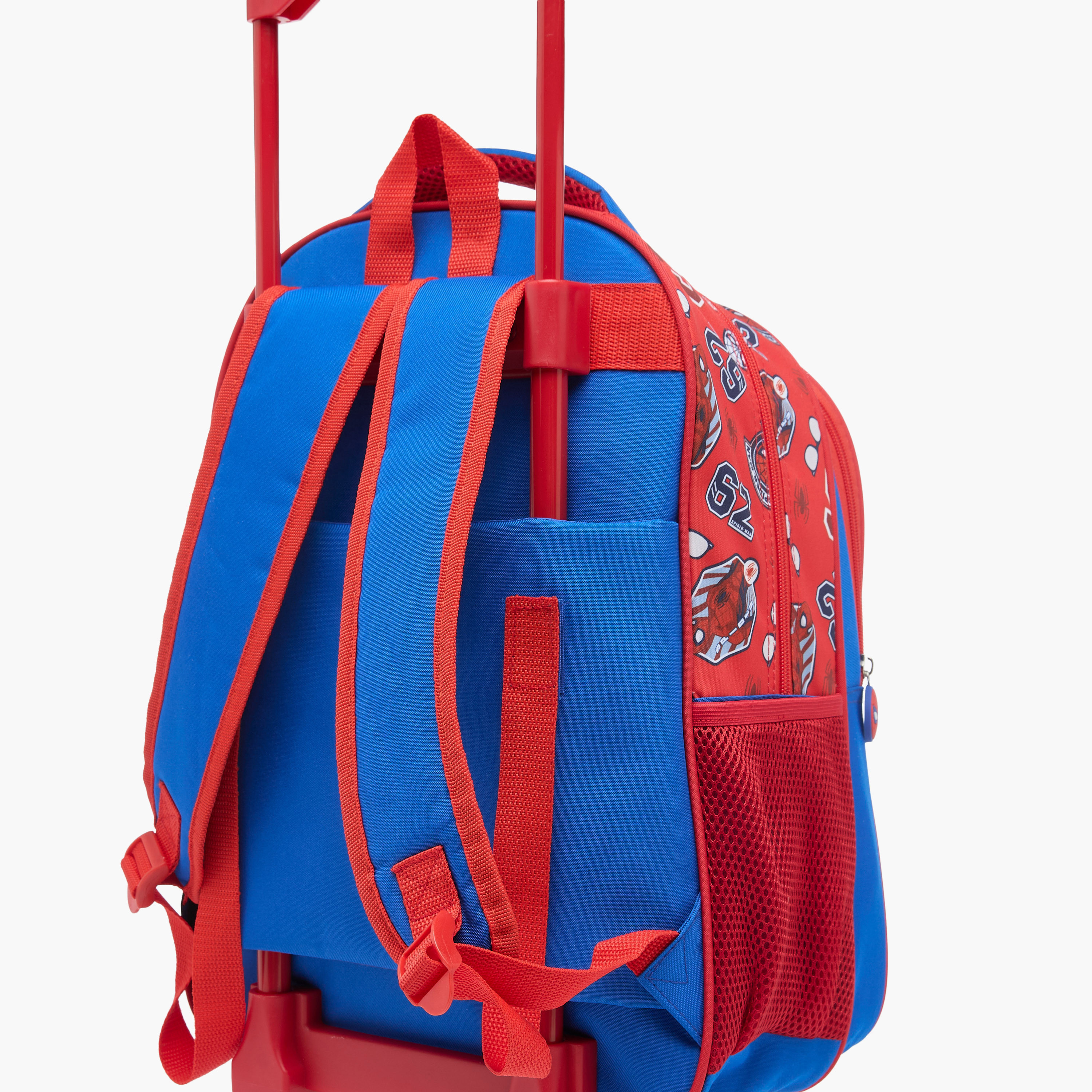 Marvel Spider-Man 3-Piece School Trolley Bag Set for Boys 5-8 Years with Lunch Bag and Pencil Pouch -school-bagsandbackpacks-trolleybags-image-12