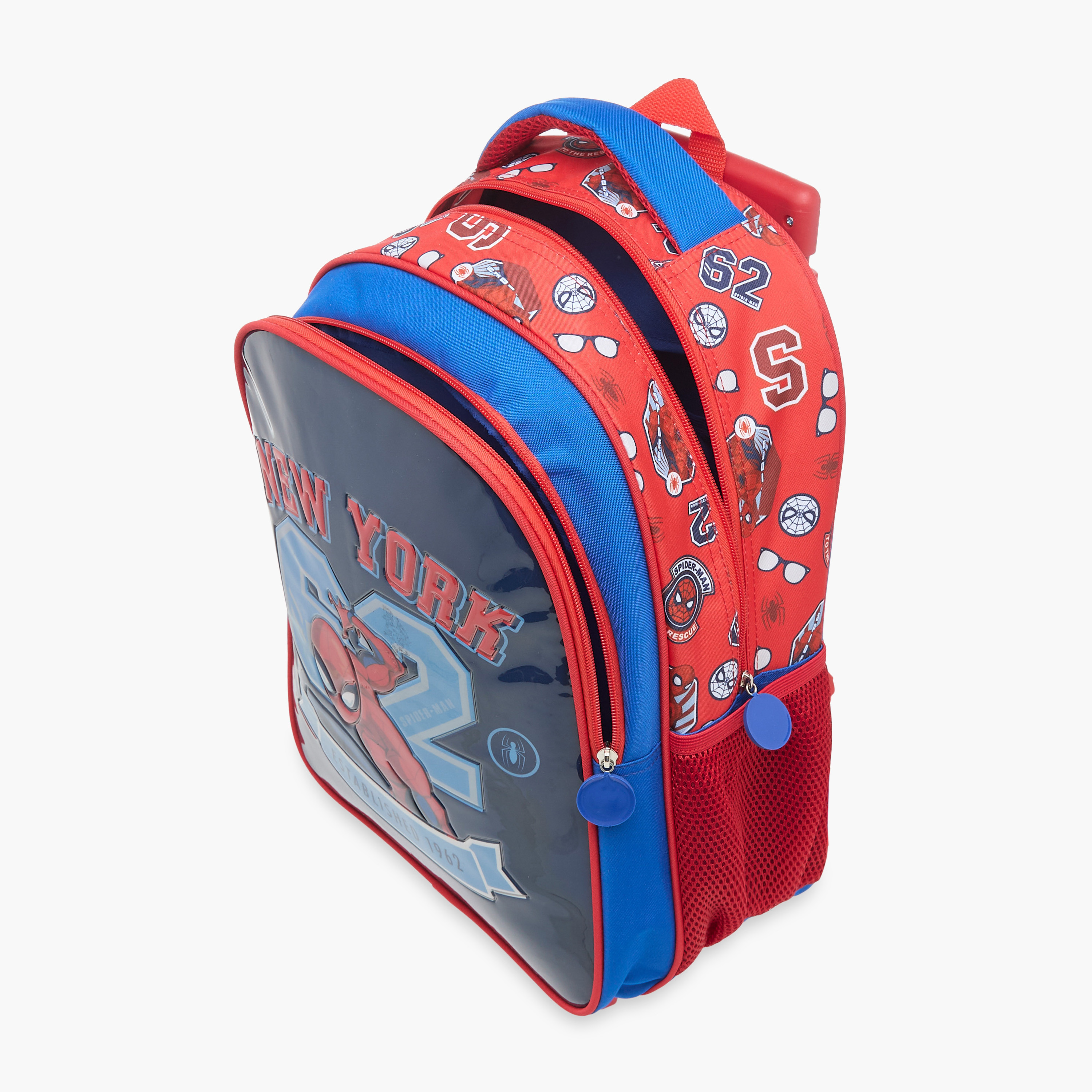 Marvel Spider-Man 3-Piece School Trolley Bag Set for Boys 5-8 Years with Lunch Bag and Pencil Pouch -school-bagsandbackpacks-trolleybags-image-16
