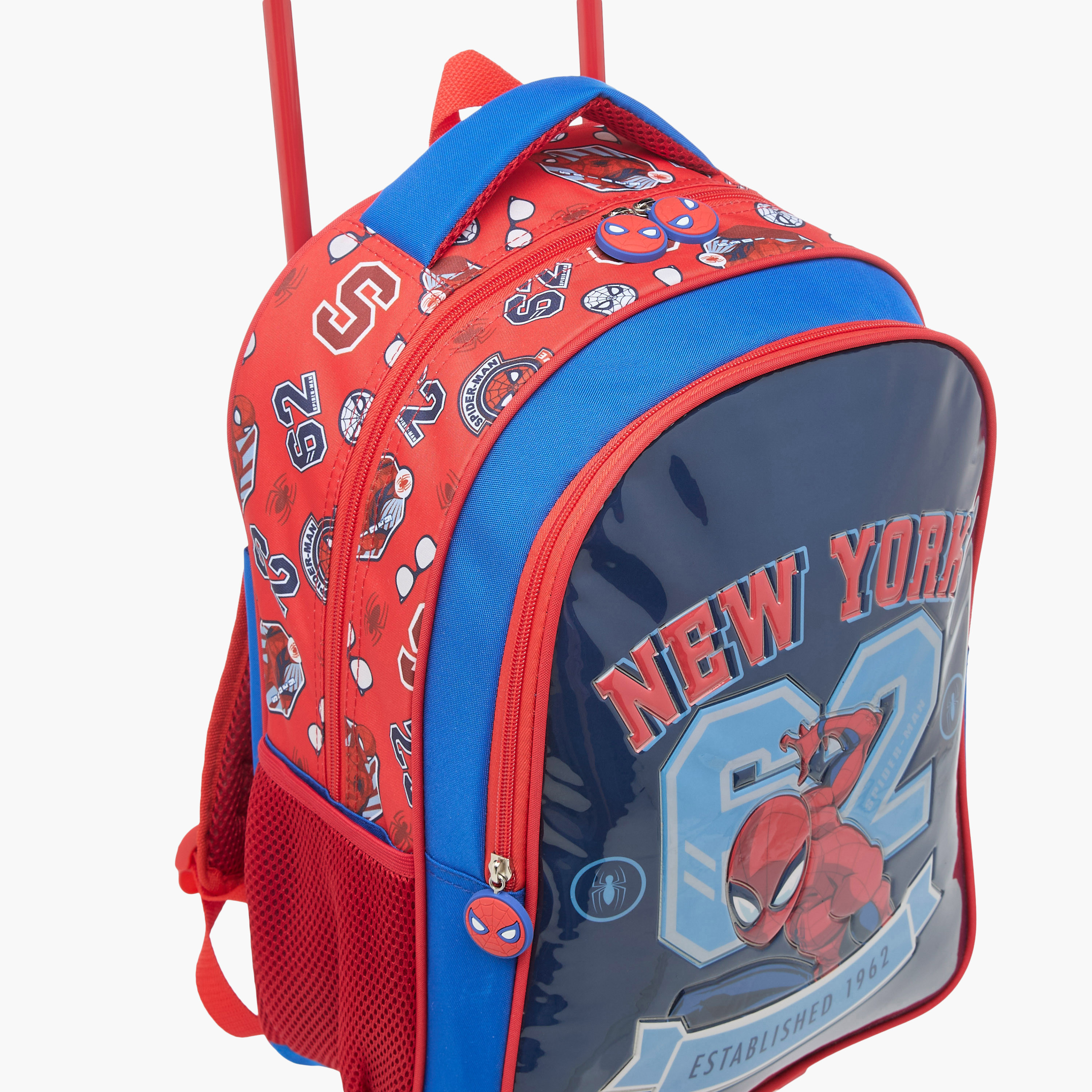 Marvel Spider-Man 3-Piece School Trolley Bag Set for Boys 5-8 Years with Lunch Bag and Pencil Pouch -school-bagsandbackpacks-trolleybags-image-17