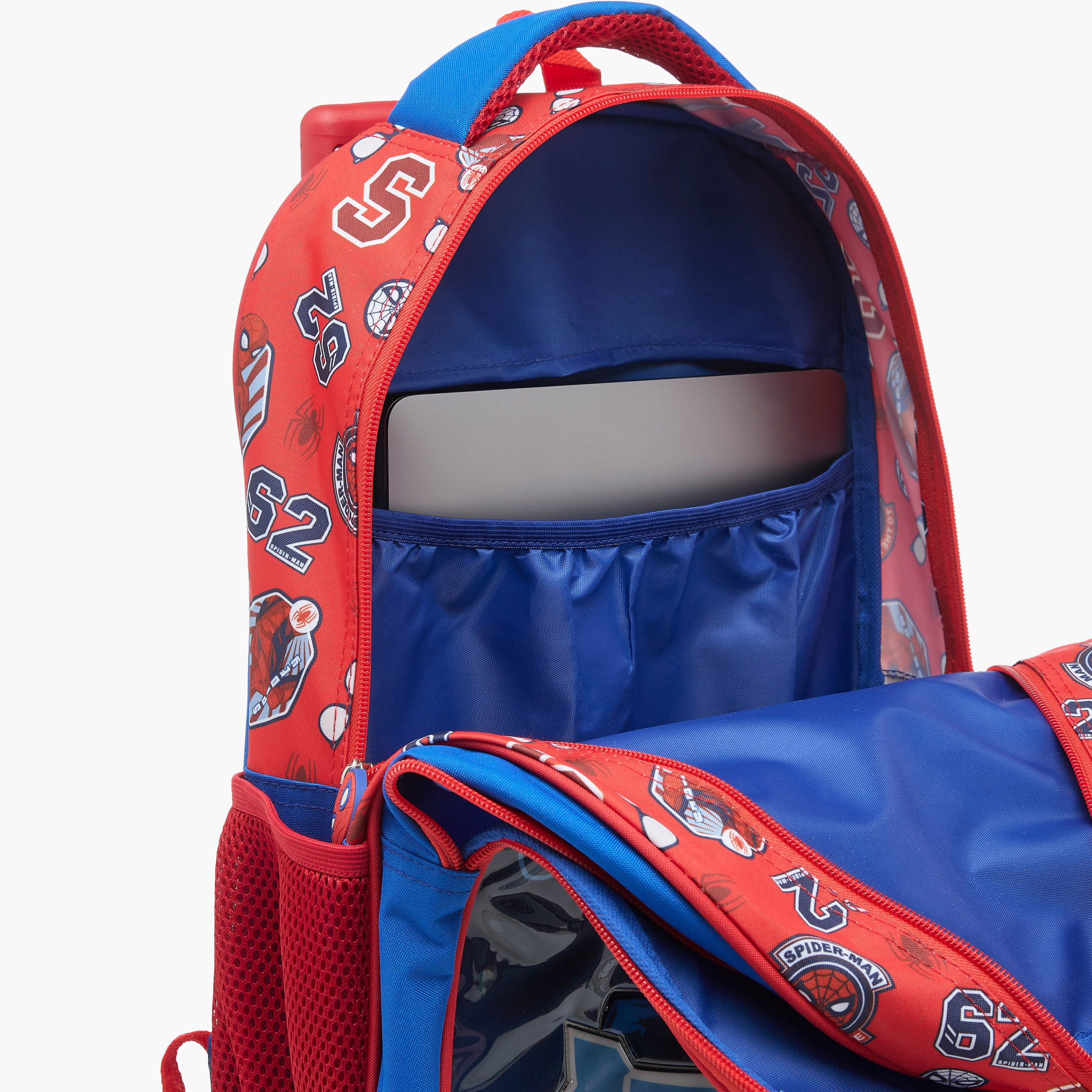 Marvel Spider-Man 3-Piece School Trolley Bag Set for Boys 5-8 Years with Lunch Bag and Pencil Pouch -school-bagsandbackpacks-trolleybags-image-18