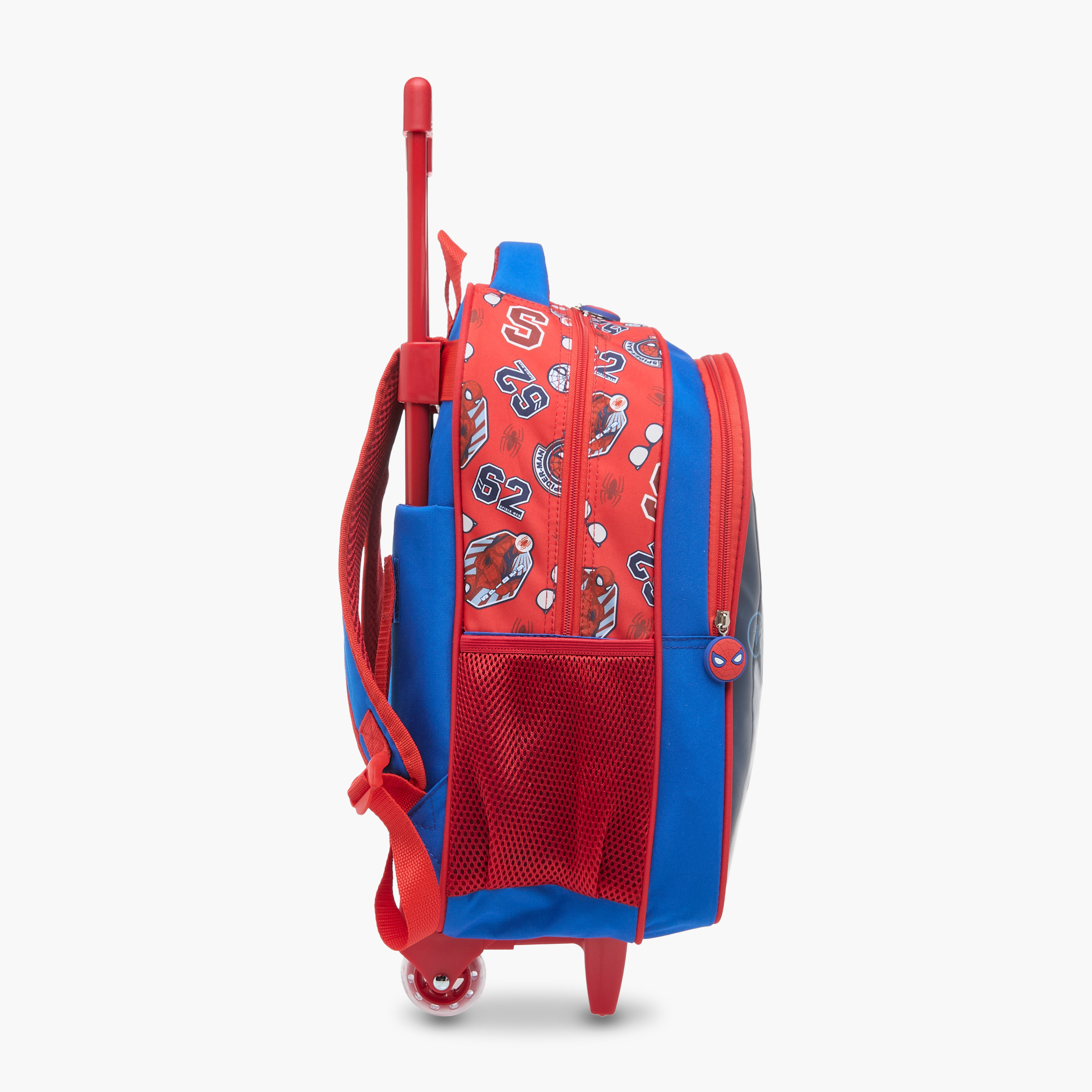 Marvel Spider-Man 3-Piece School Trolley Bag Set for Boys 5-8 Years with Lunch Bag and Pencil Pouch -school-bagsandbackpacks-trolleybags-image-6
