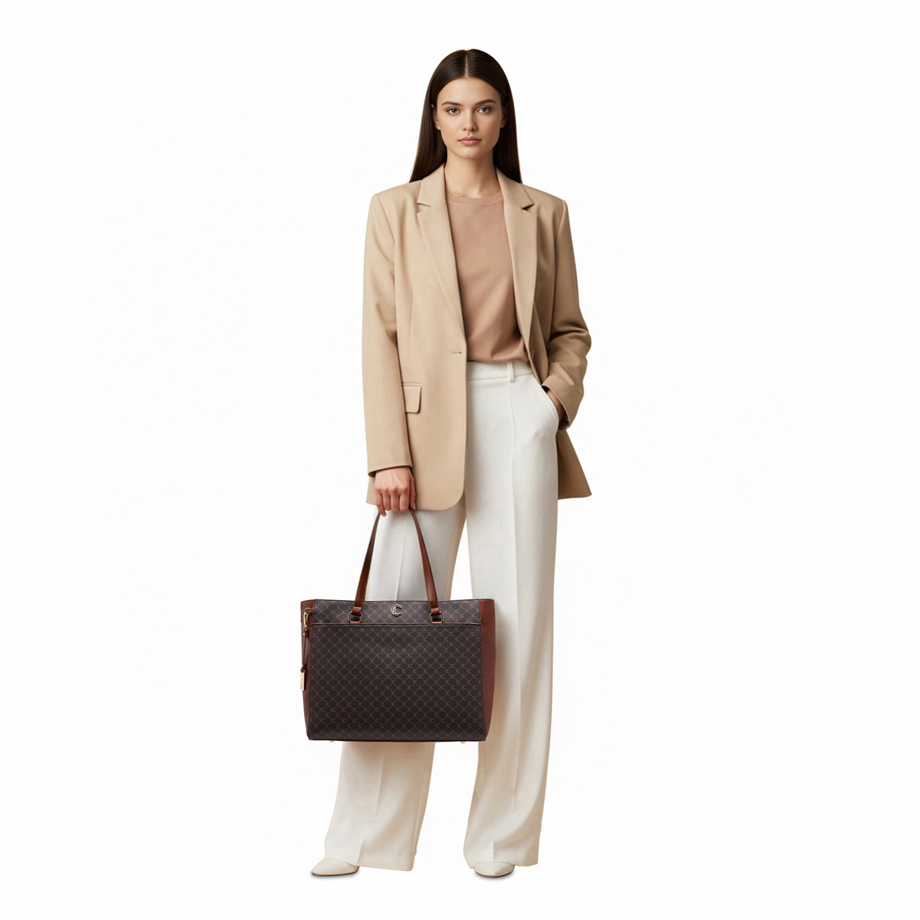 شنطة توتي بطبعات مونوجرام وشنطة كلاتش وشنطة صغيرة من لو كونفورت-women-bagsandwallets-handbags-image-2