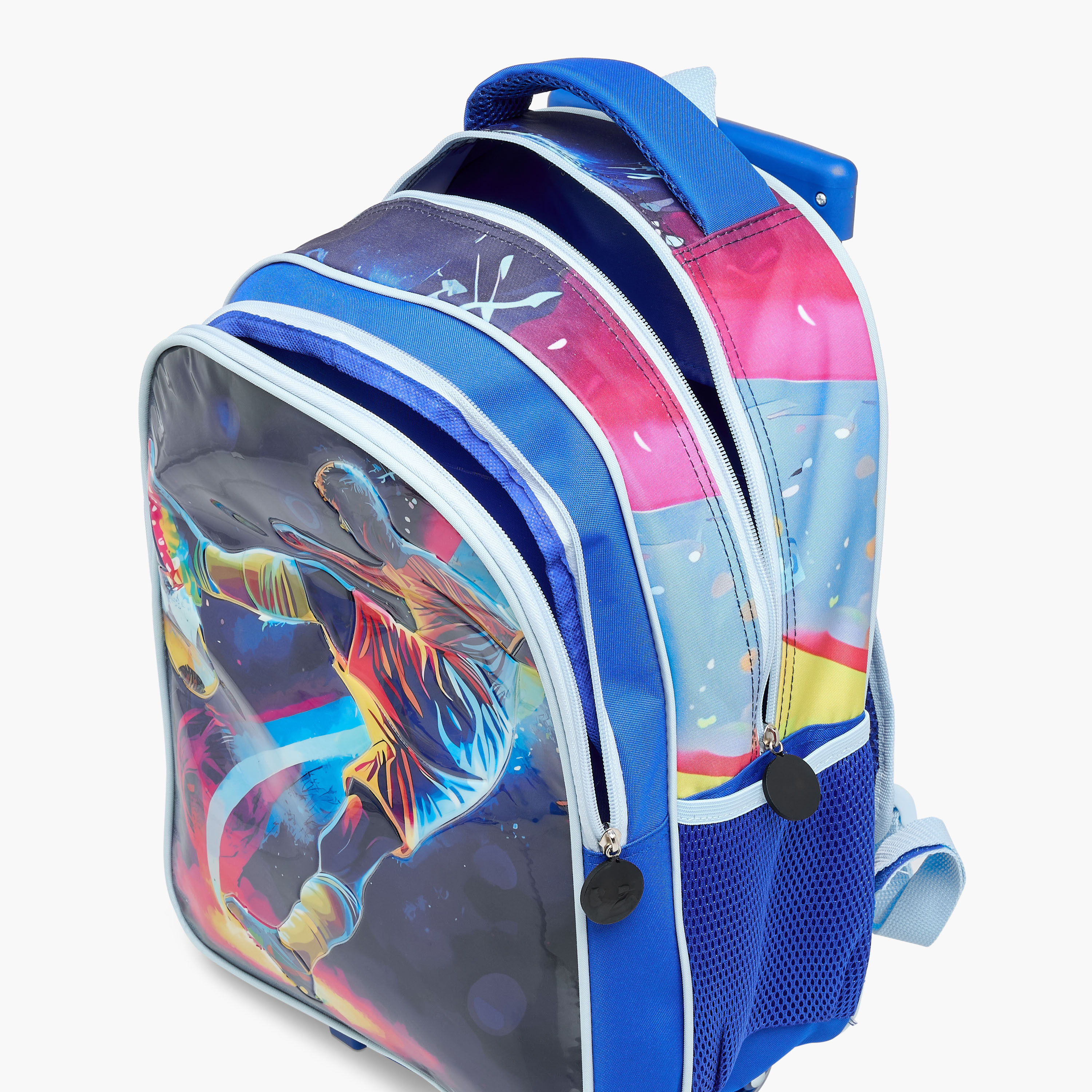 Juniors Football 3-Piece School Trolley Bag Set for Boys 5-8 Years with Lunch Bag and Pencil Pouch -school-bagsandbackpacks-trolleybags-image-15