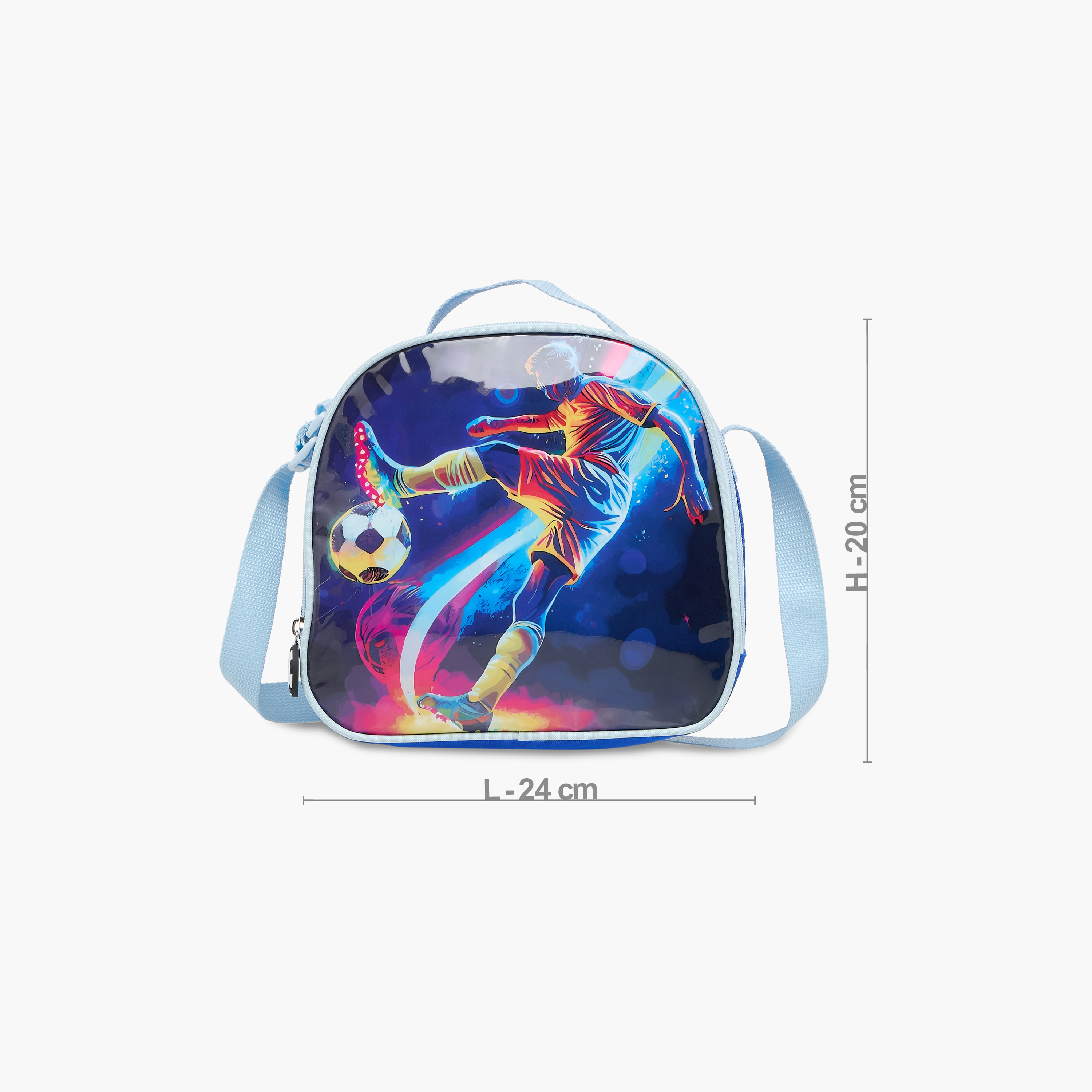 Juniors Football 3-Piece School Trolley Bag Set for Boys 5-8 Years with Lunch Bag and Pencil Pouch -school-bagsandbackpacks-trolleybags-image-17