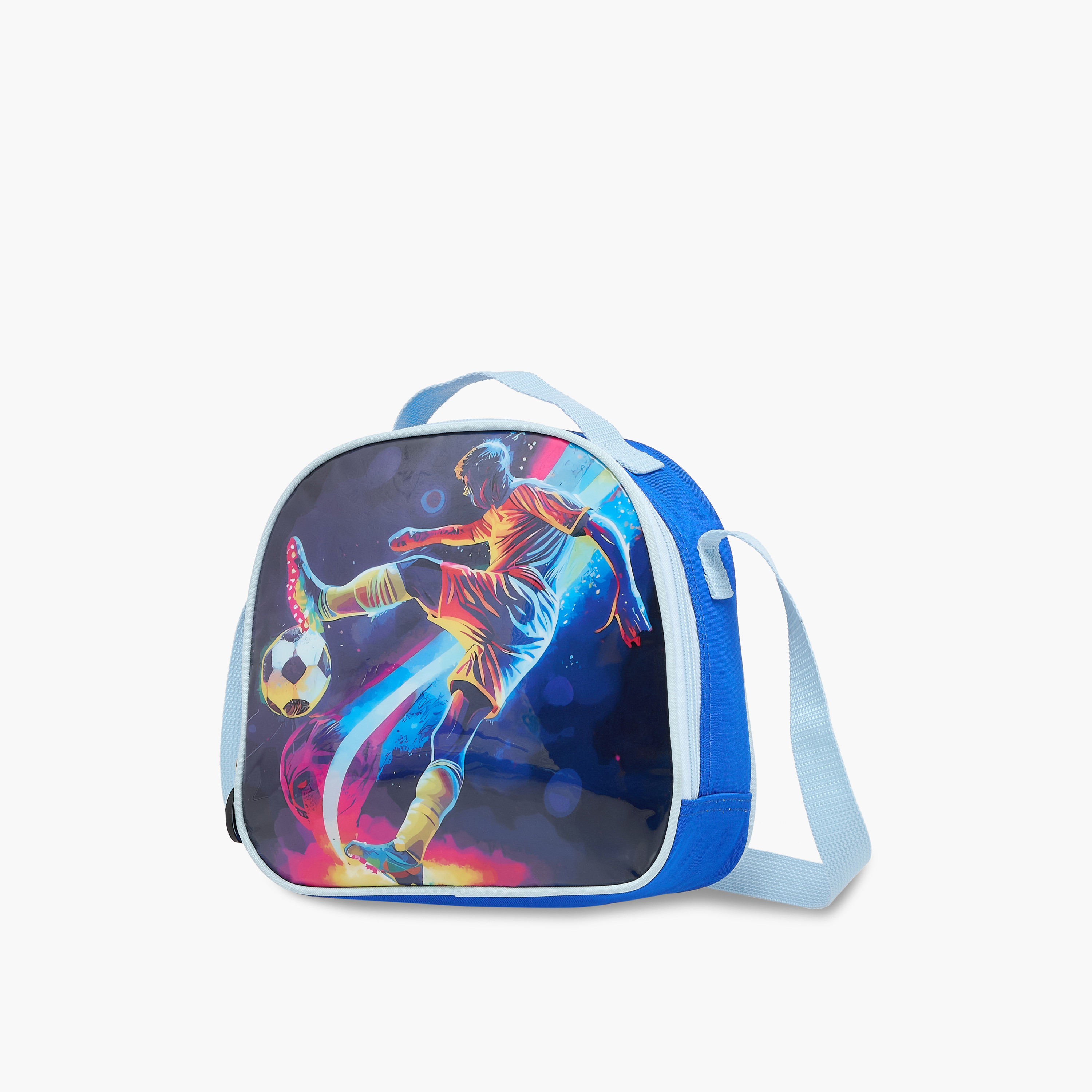 Juniors Football 3-Piece School Trolley Bag Set for Boys 5-8 Years with Lunch Bag and Pencil Pouch -school-bagsandbackpacks-trolleybags-image-18