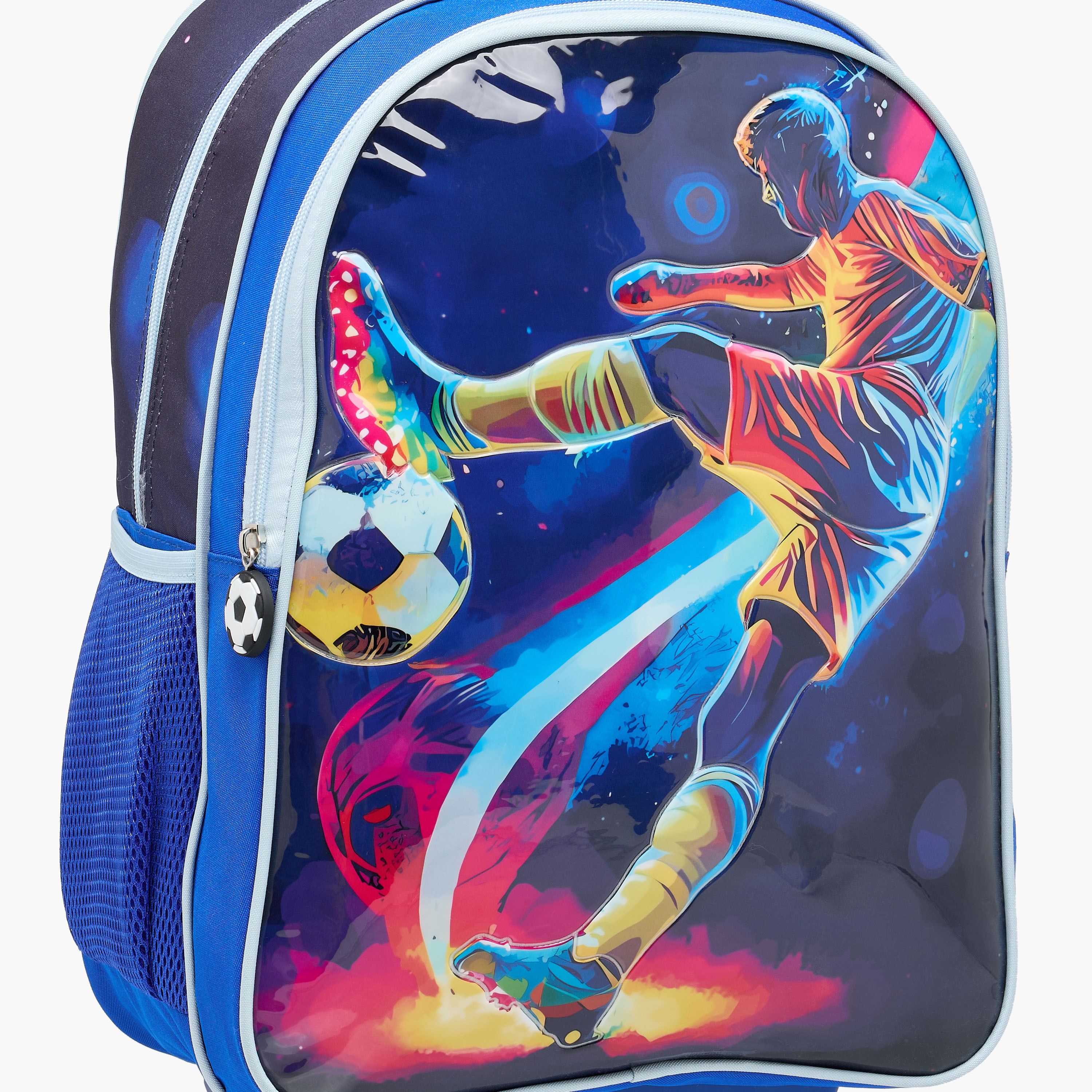 Juniors Football 3-Piece School Trolley Bag Set for Boys 5-8 Years with Lunch Bag and Pencil Pouch -school-bagsandbackpacks-trolleybags-image-9