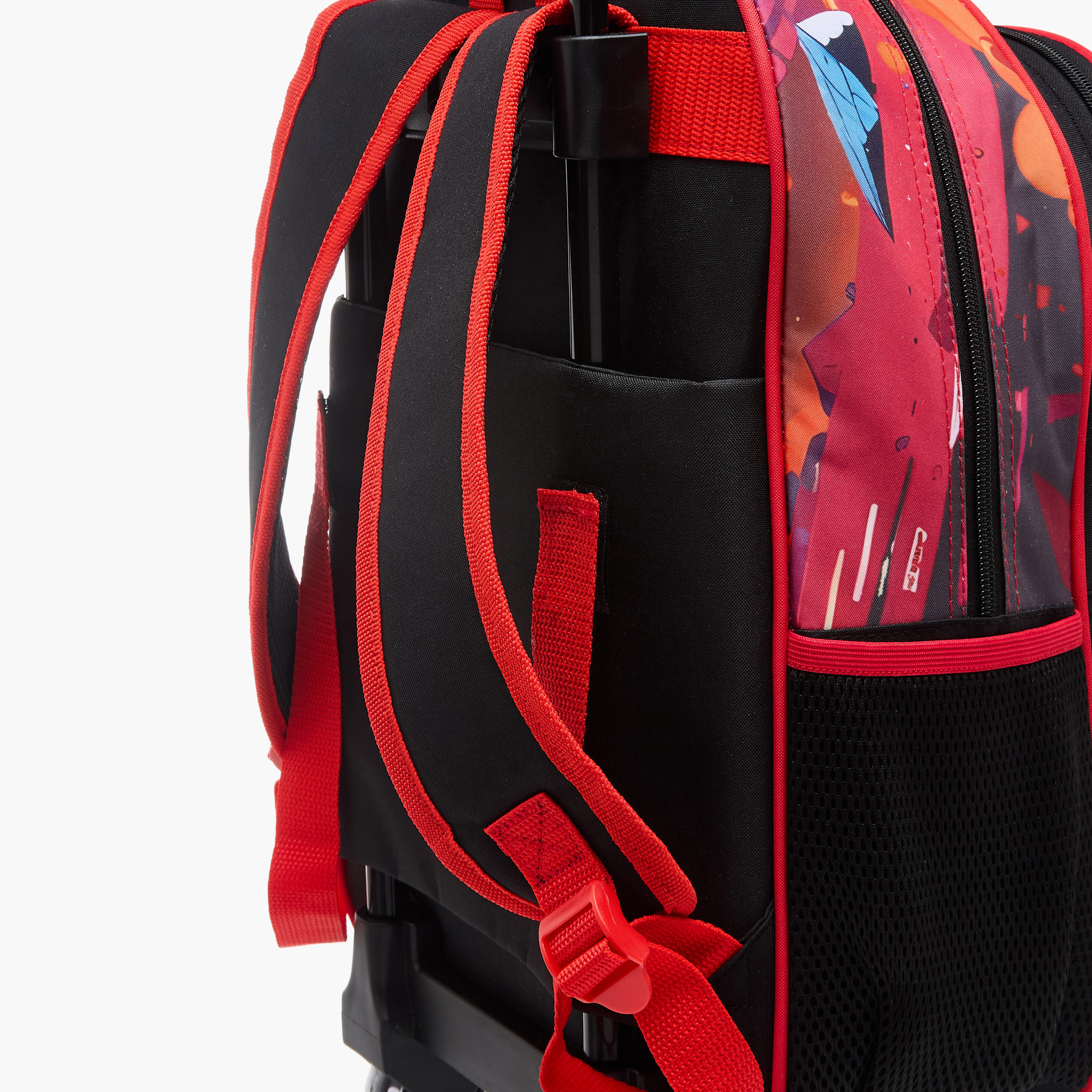 Juniors Vehicles 3-Piece School Trolley Bag Set for Boys 5-8 Years with Lunch Bag and Pencil Pouch -school-bagsandbackpacks-trolleybags-image-11