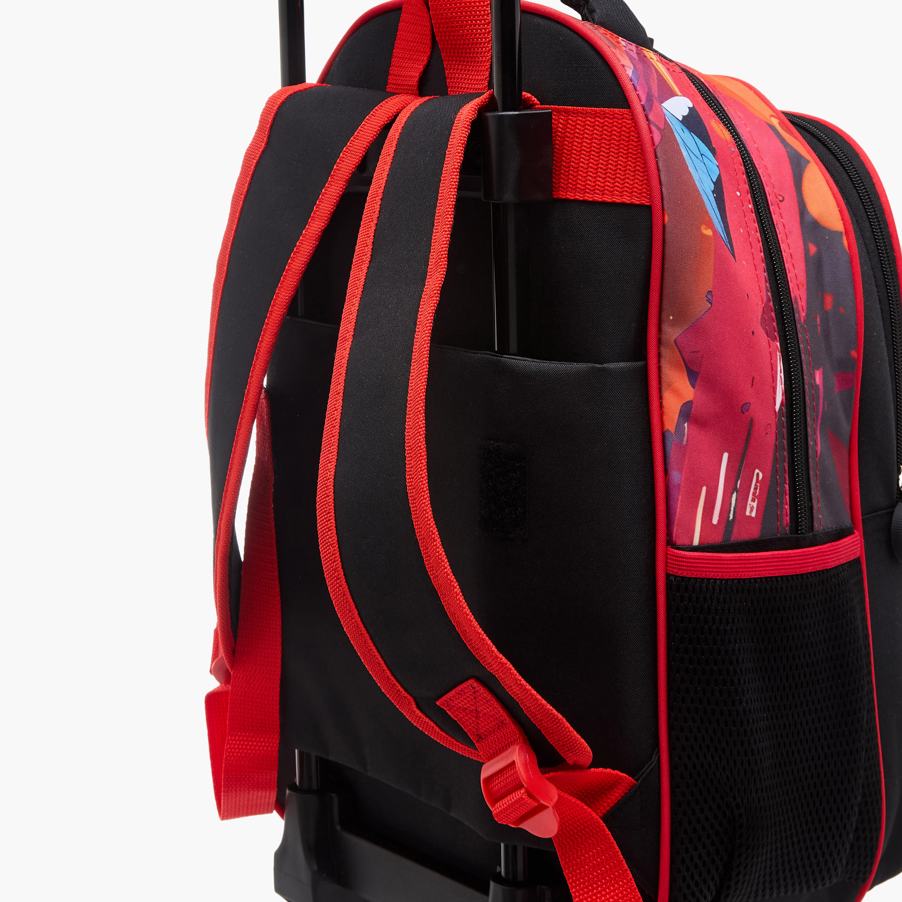 Juniors Vehicles 3-Piece School Trolley Bag Set for Boys 5-8 Years with Lunch Bag and Pencil Pouch -school-bagsandbackpacks-trolleybags-image-12