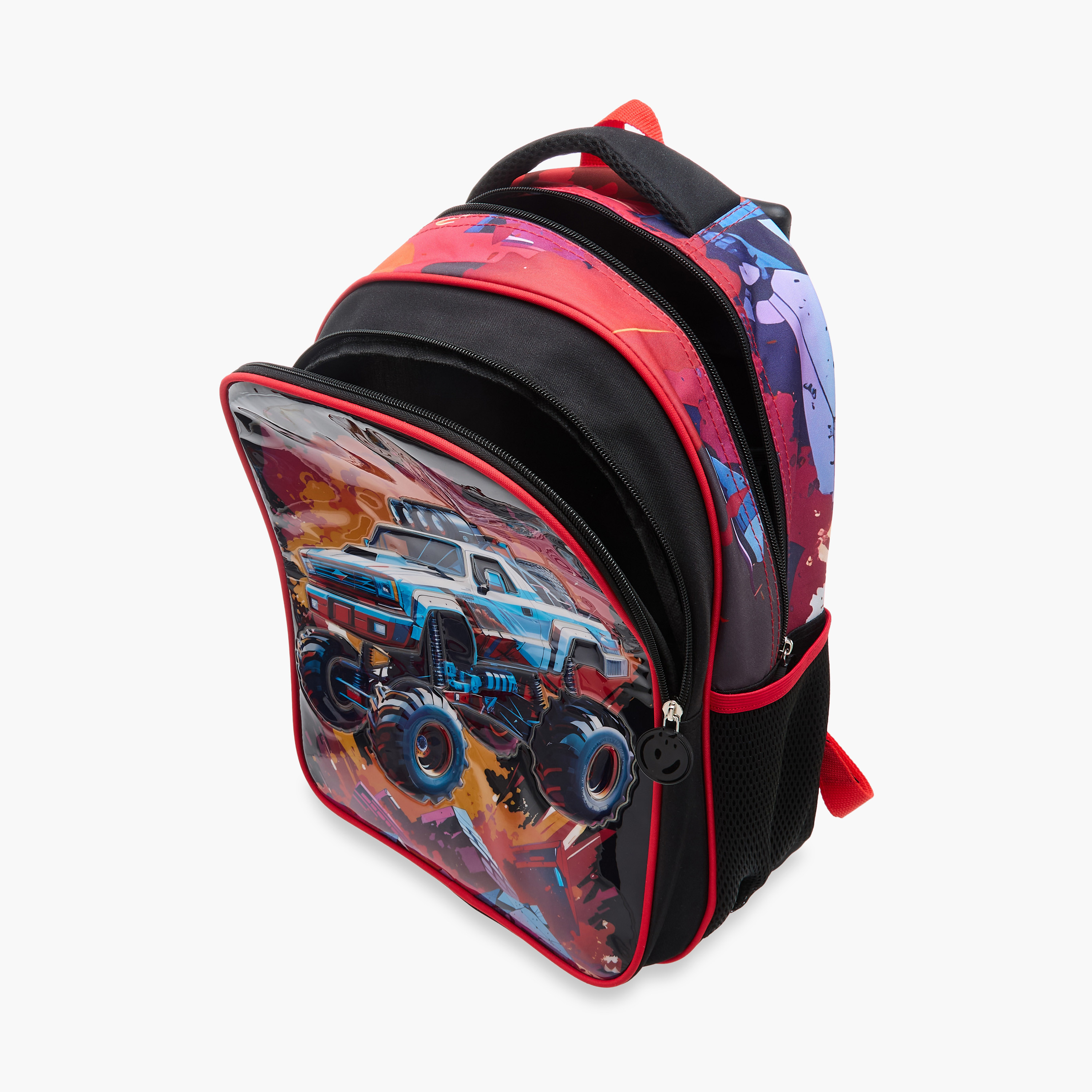 Juniors Vehicles 3-Piece School Trolley Bag Set for Boys 5-8 Years with Lunch Bag and Pencil Pouch -school-bagsandbackpacks-trolleybags-image-17