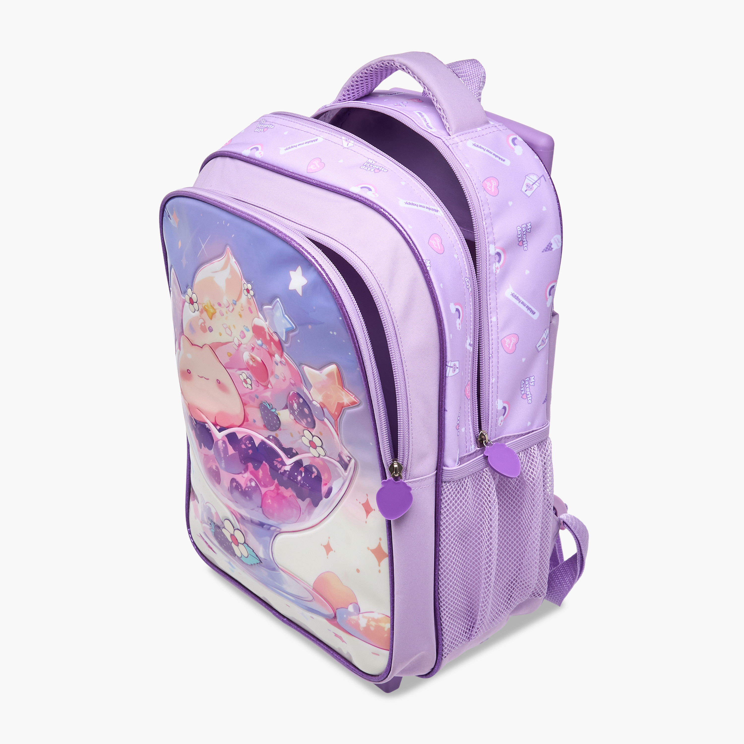 Juniors Printed 3-Piece School Trolley Bag Set for Girls 5-8 Years with Lunch Bag and Pencil Pouch -school-bagsandbackpacks-trolleybags-image-11