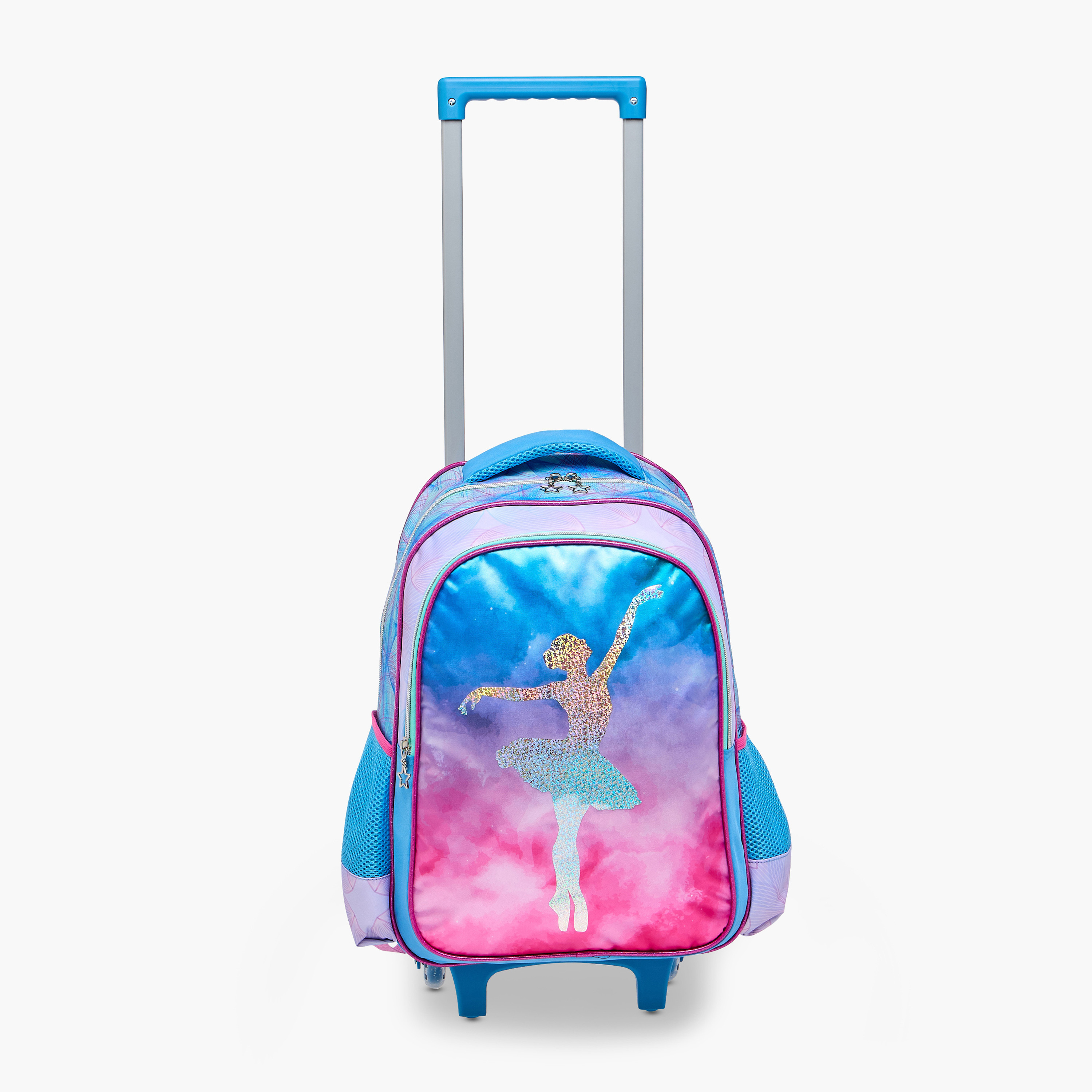Juniors Printed 5-Piece School Trolley Bag Set for Girls 5-8 Years with Lunch Bag and Pencil Pouch -school-bagsandbackpacks-trolleybags-image-9