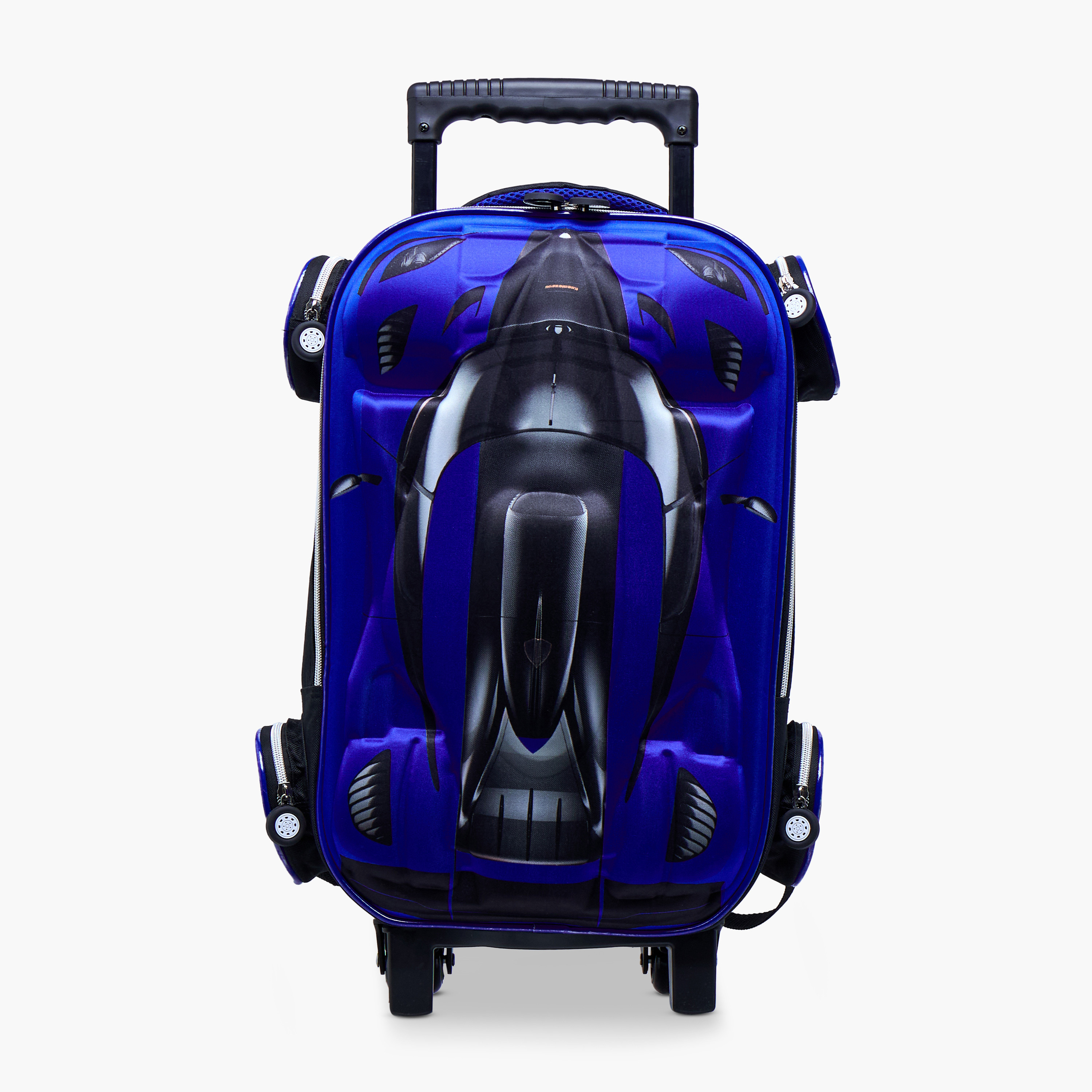 Juniors Printed 5-Piece School Trolley Bag Set for Boys 5-8 Years with Lunch Bag and Pencil Pouch -school-bagsandbackpacks-trolleybags-image-2